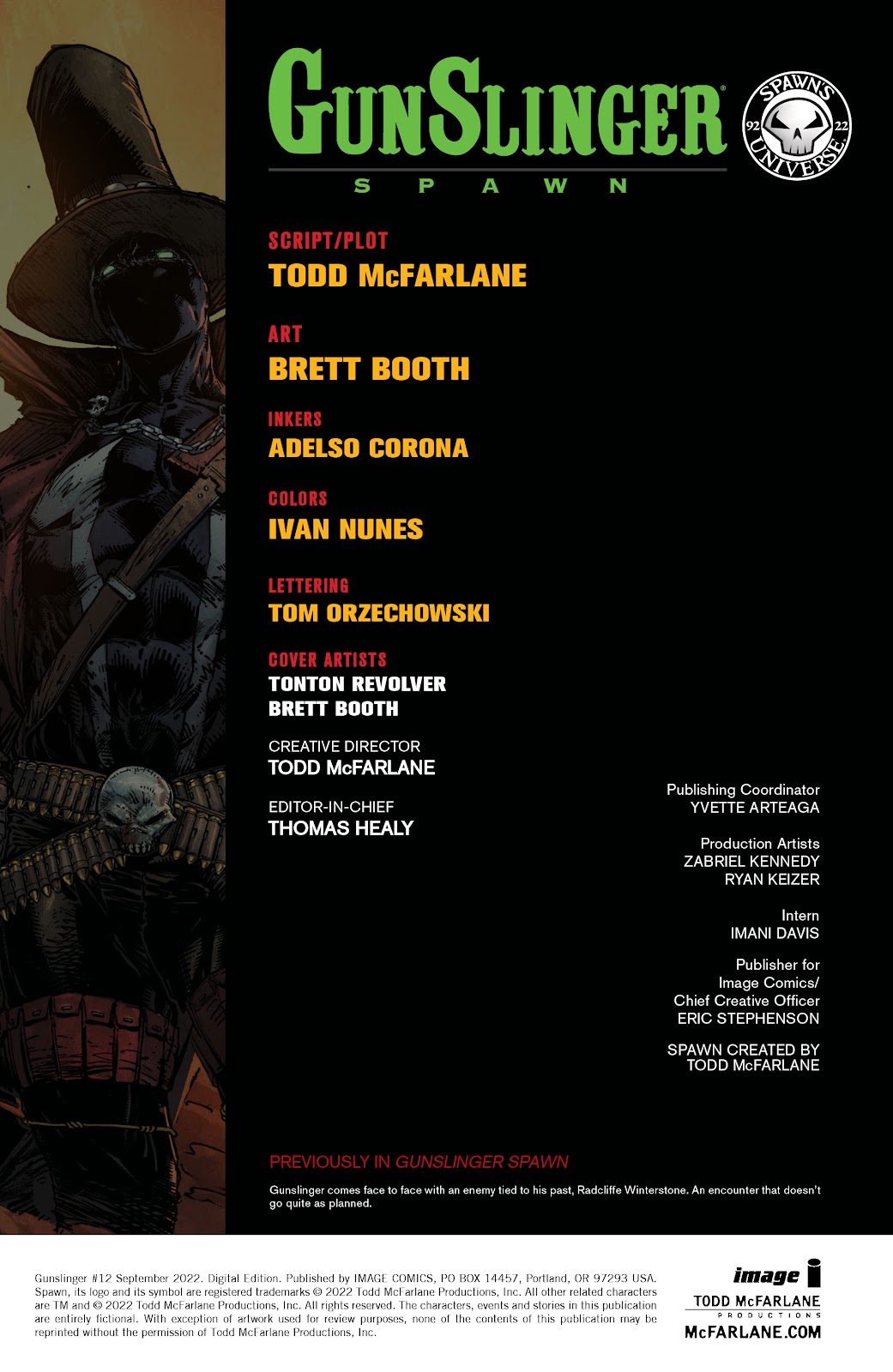 Gunslinger Spawn Issue #12 - Page 3