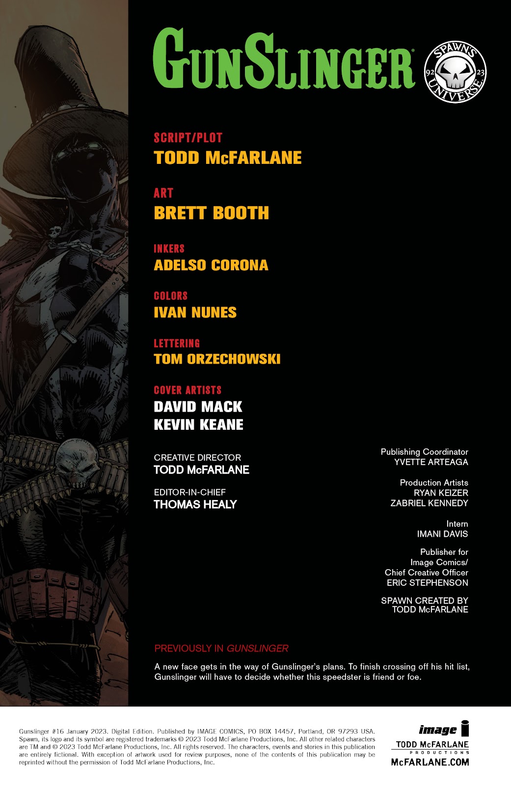 Gunslinger Spawn Issue #16 - Page 3