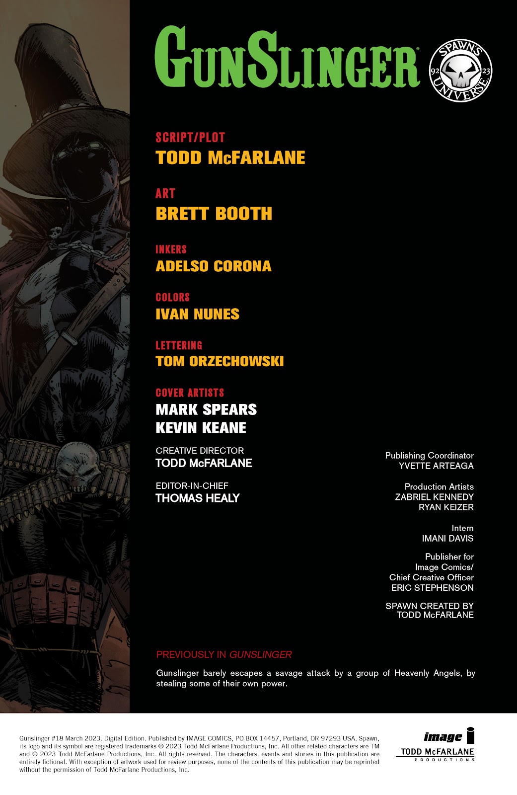 Gunslinger Spawn Issue #18 - Page 3