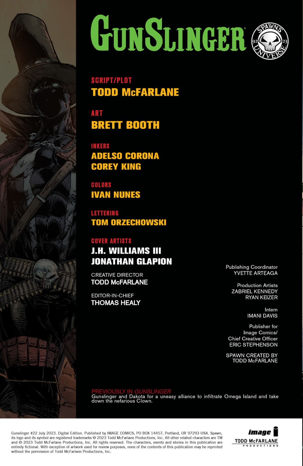 Gunslinger Spawn Issue #22 - Page 3