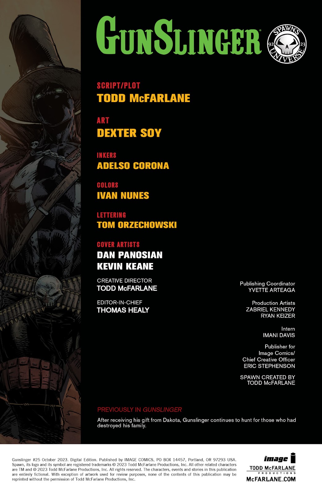 Gunslinger Spawn Issue #25 - Page 3