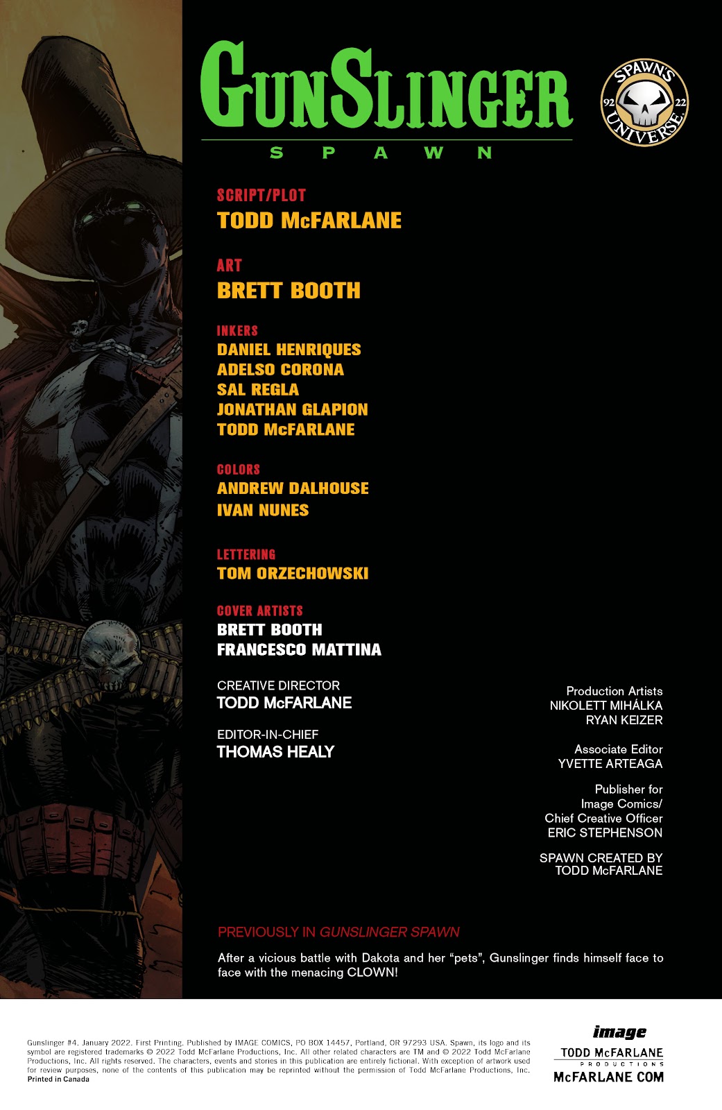 Gunslinger Spawn Issue #4 - Page 3