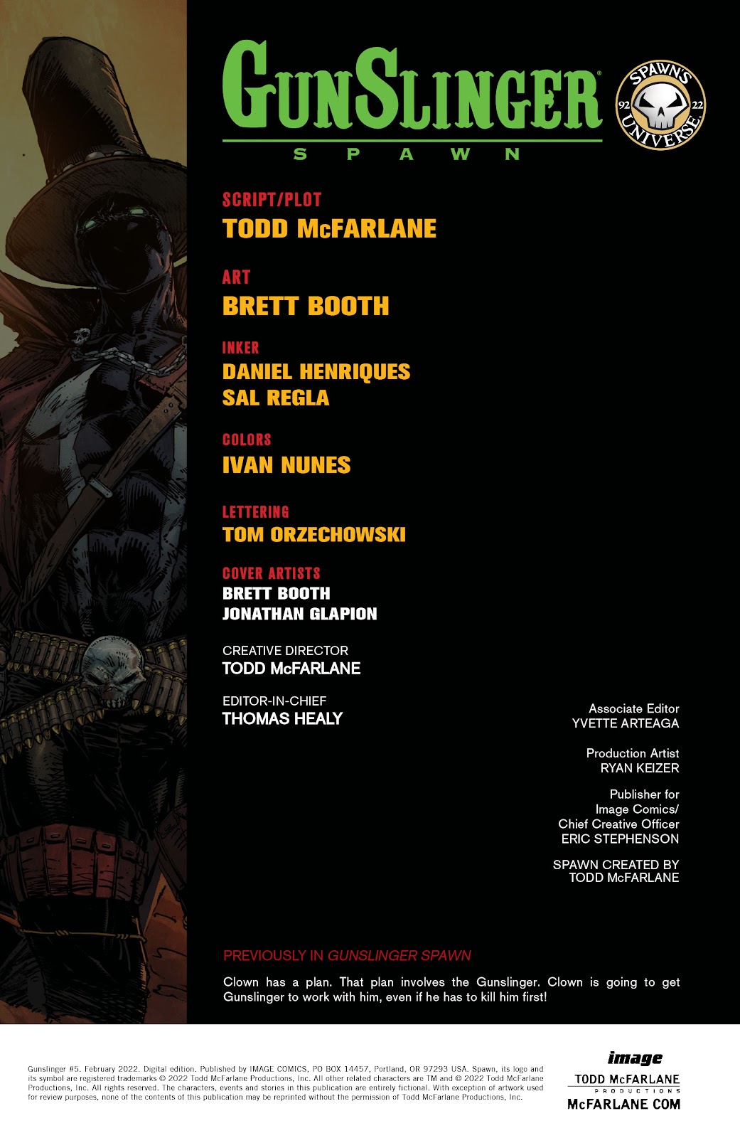 Gunslinger Spawn Issue #5 - Page 3