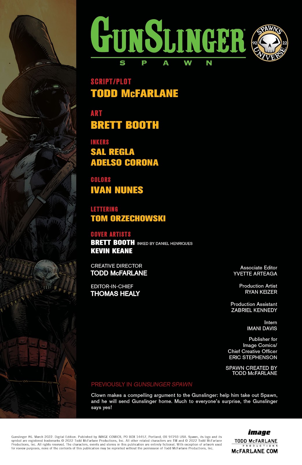 Gunslinger Spawn Issue #6 - Page 3