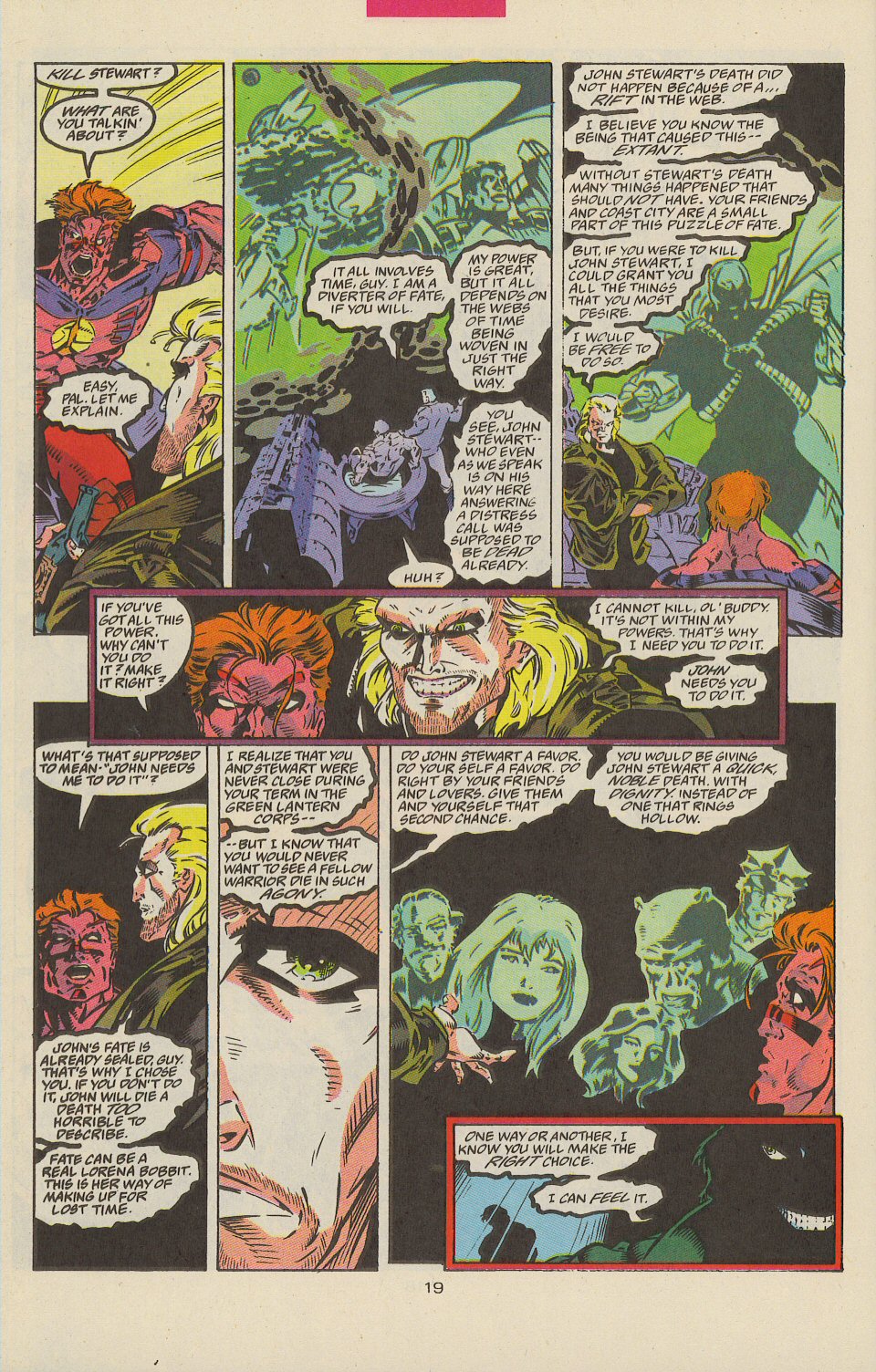 Guy Gardner: Warrior Issue #37 - Page 20