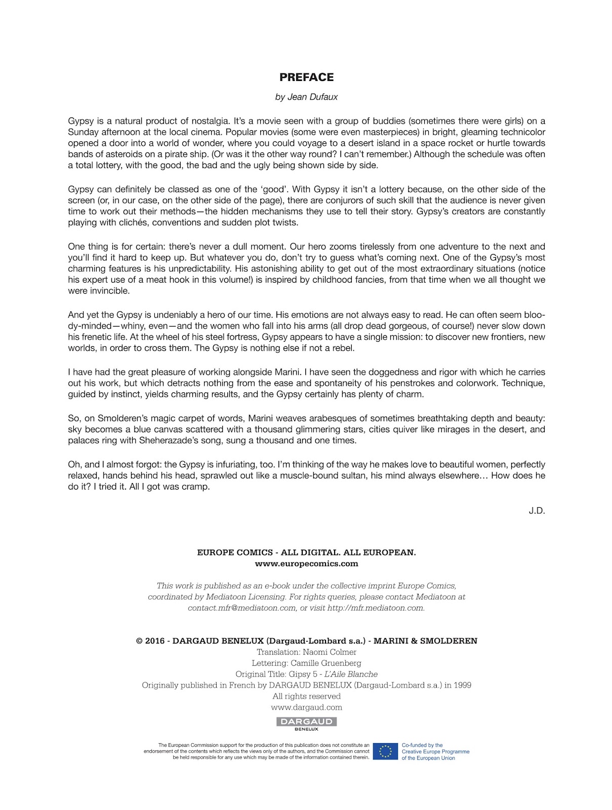 Gypsy Issue #5 - Page 3