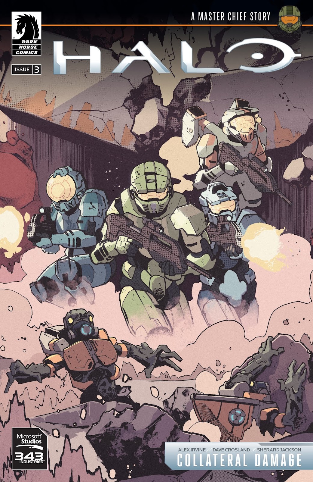 Halo: Collateral Damage Issue #3 - Page 1