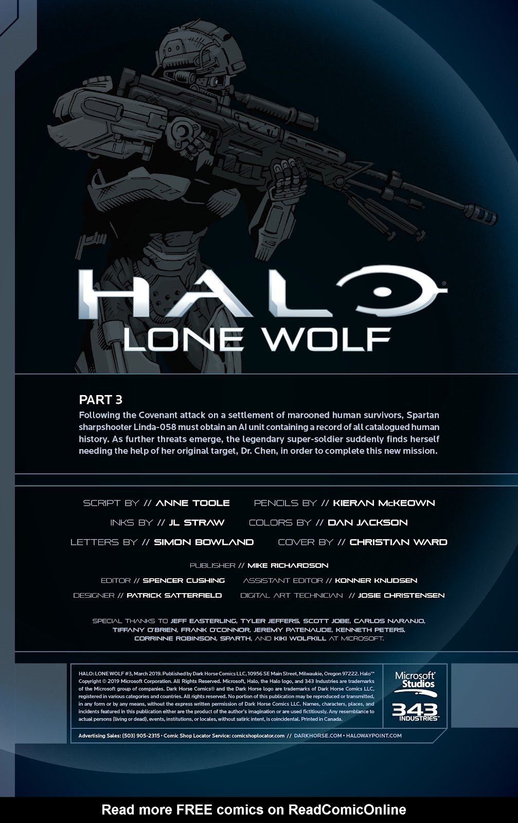 Halo: Lone Wolf Issue #3 - Page 2