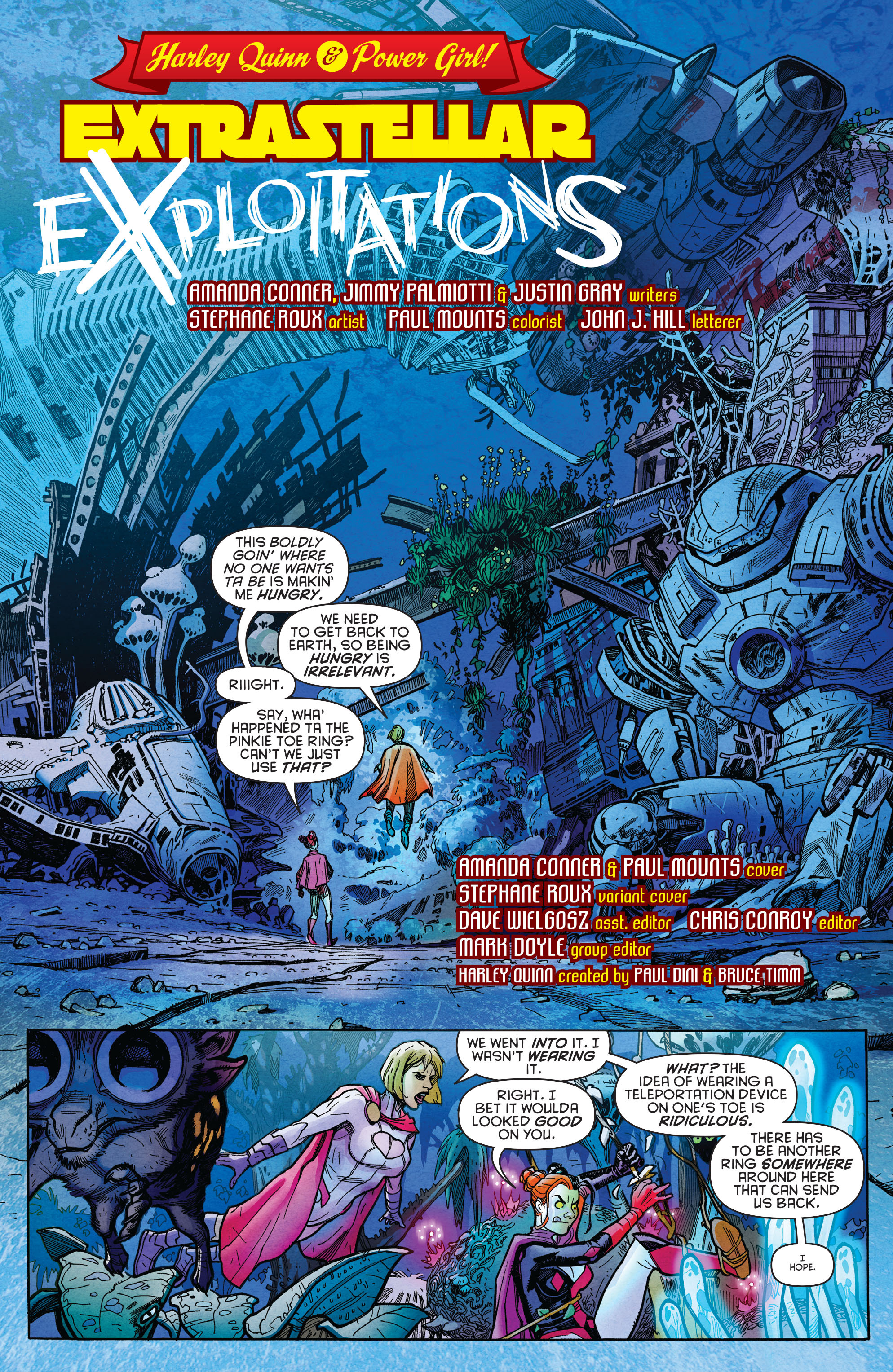Harley Quinn and Power Girl Issue #1 - Page 4