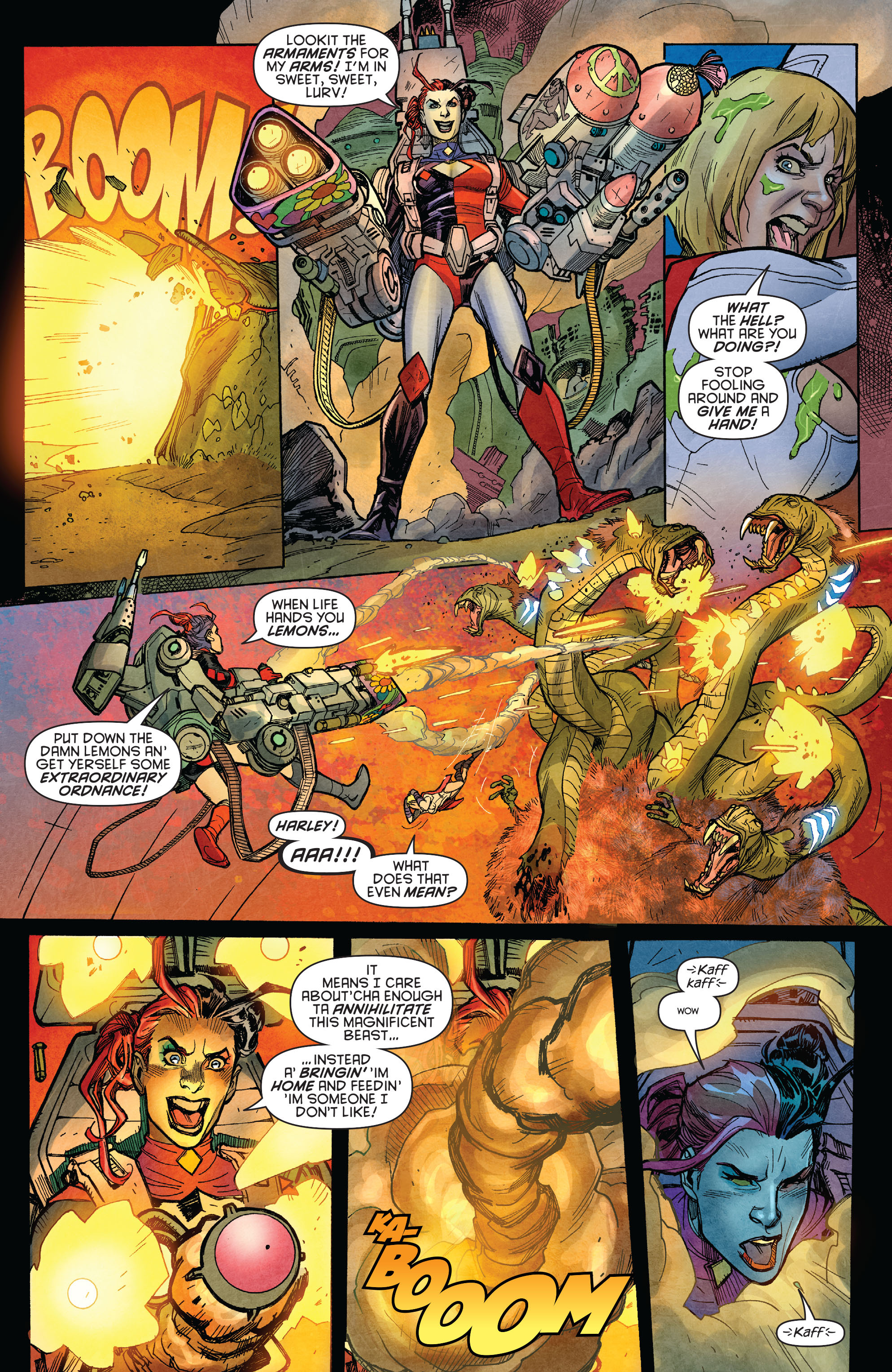 Harley Quinn and Power Girl Issue #1 - Page 9