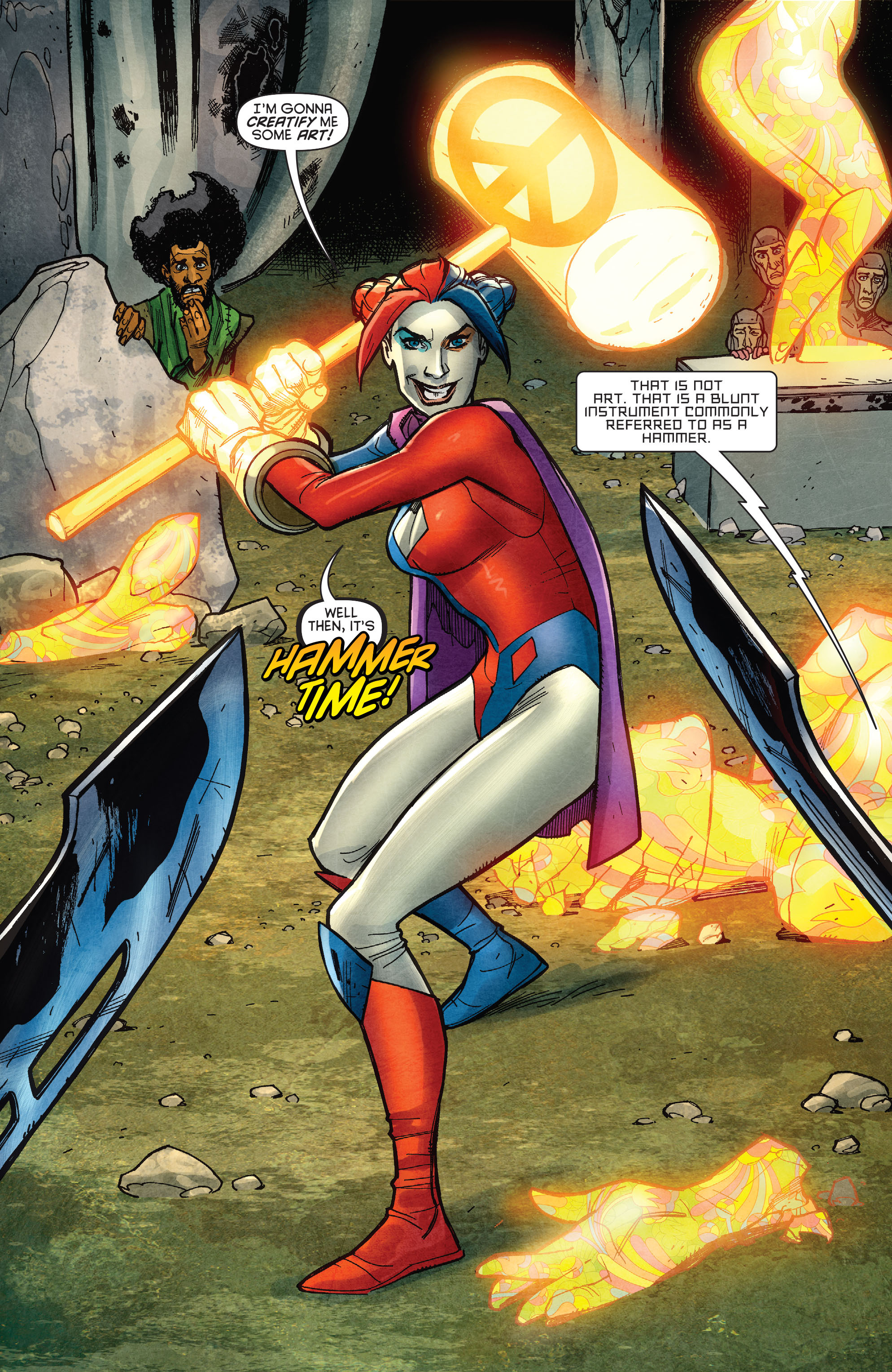 Harley Quinn and Power Girl Issue #2 - Page 12