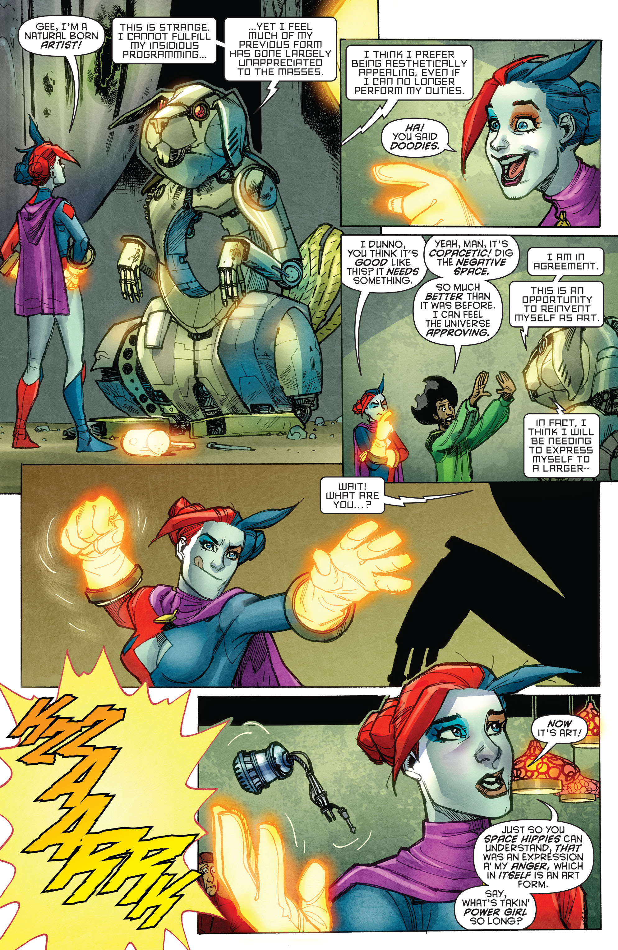 Harley Quinn and Power Girl Issue #2 - Page 14