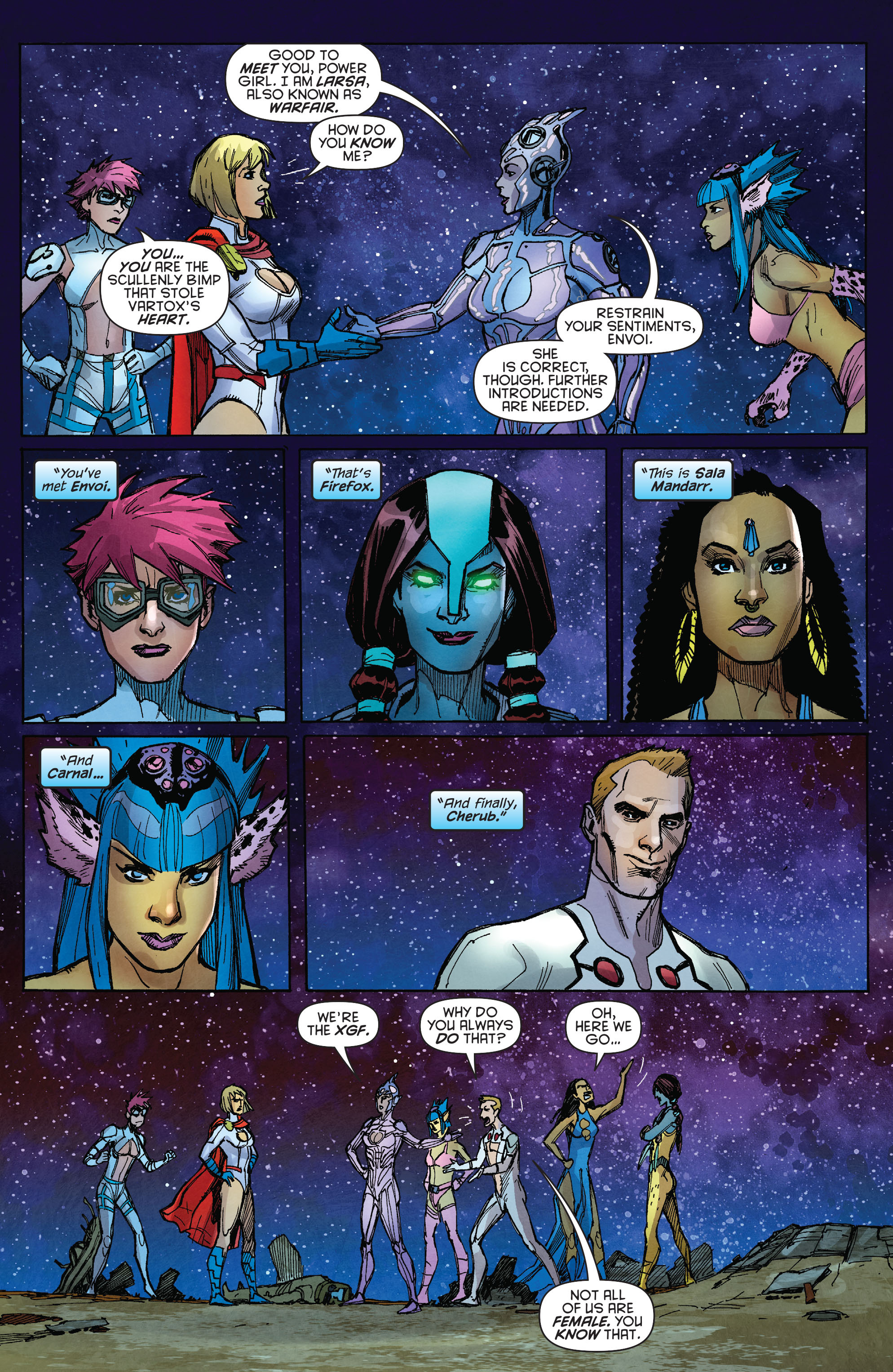 Harley Quinn and Power Girl Issue #2 - Page 18