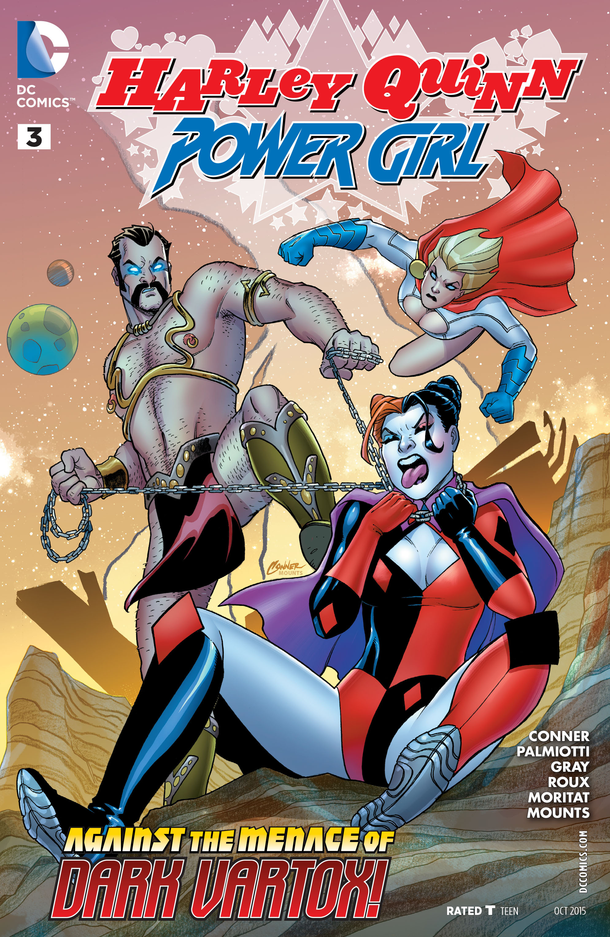 Harley Quinn and Power Girl Issue #3 - Page 1