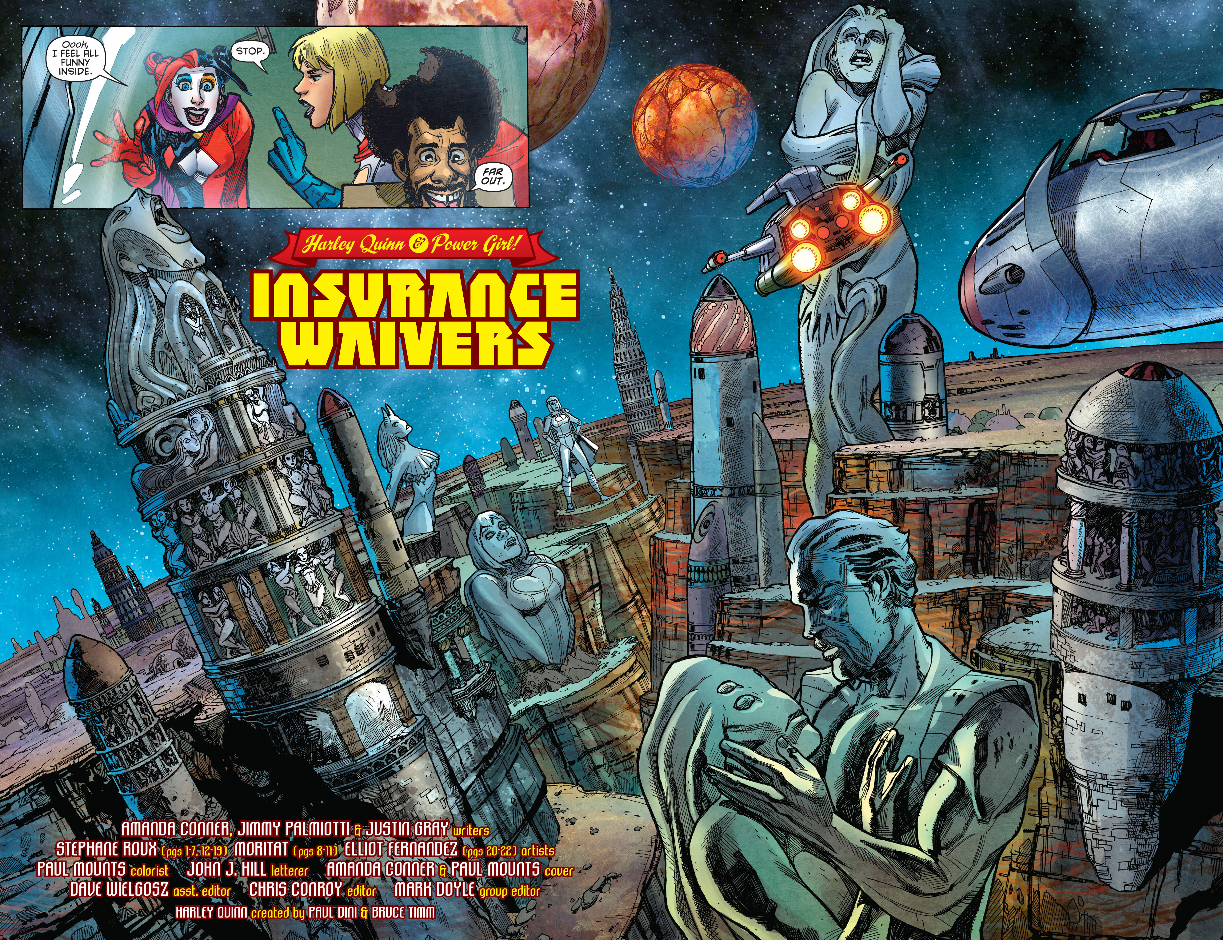 Harley Quinn and Power Girl Issue #3 - Page 3