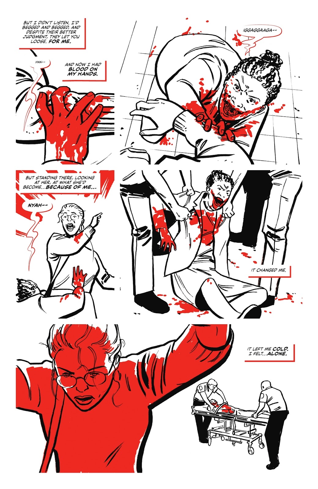 Harley Quinn: Black + White + Redder Issue #3 - Page 22