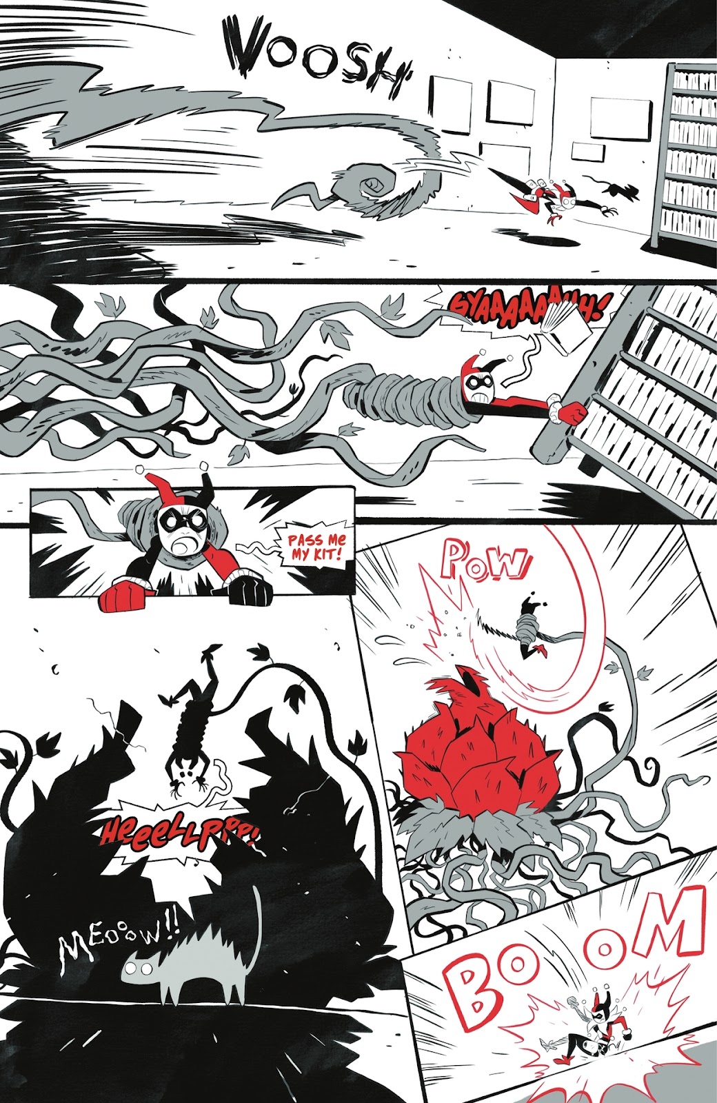 Harley Quinn: Black + White + Redder Issue #3 - Page 35