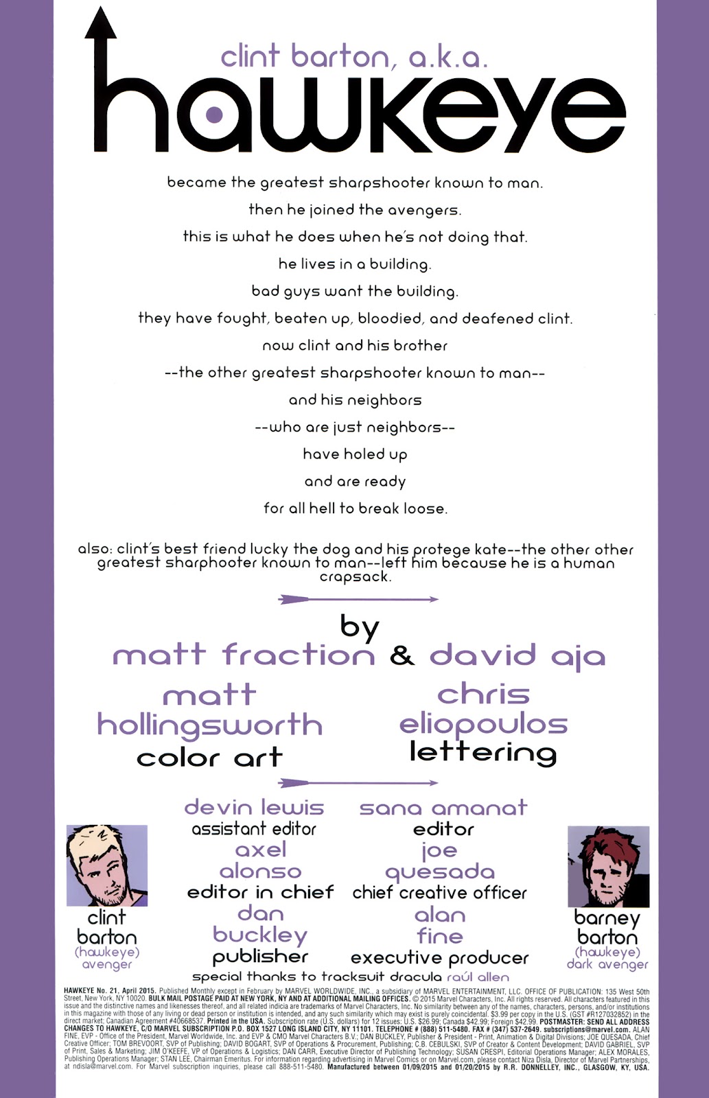 Hawkeye (2012) Issue #21 - Page 2