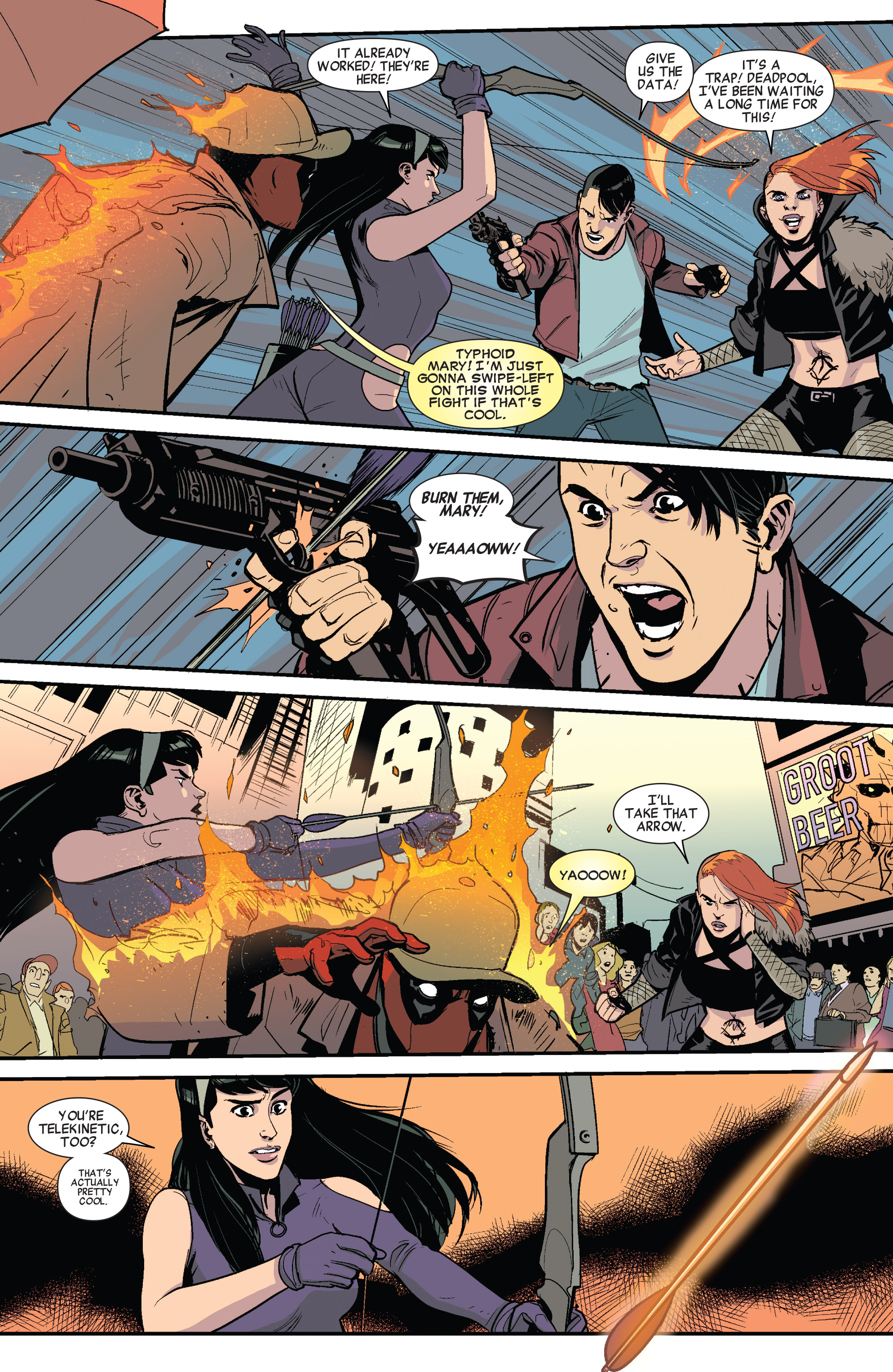 Hawkeye vs. Deadpool Issue #2 - Page 8