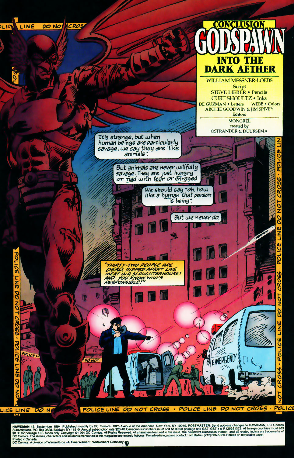 Hawkman (1993) Issue #13 - Page 2
