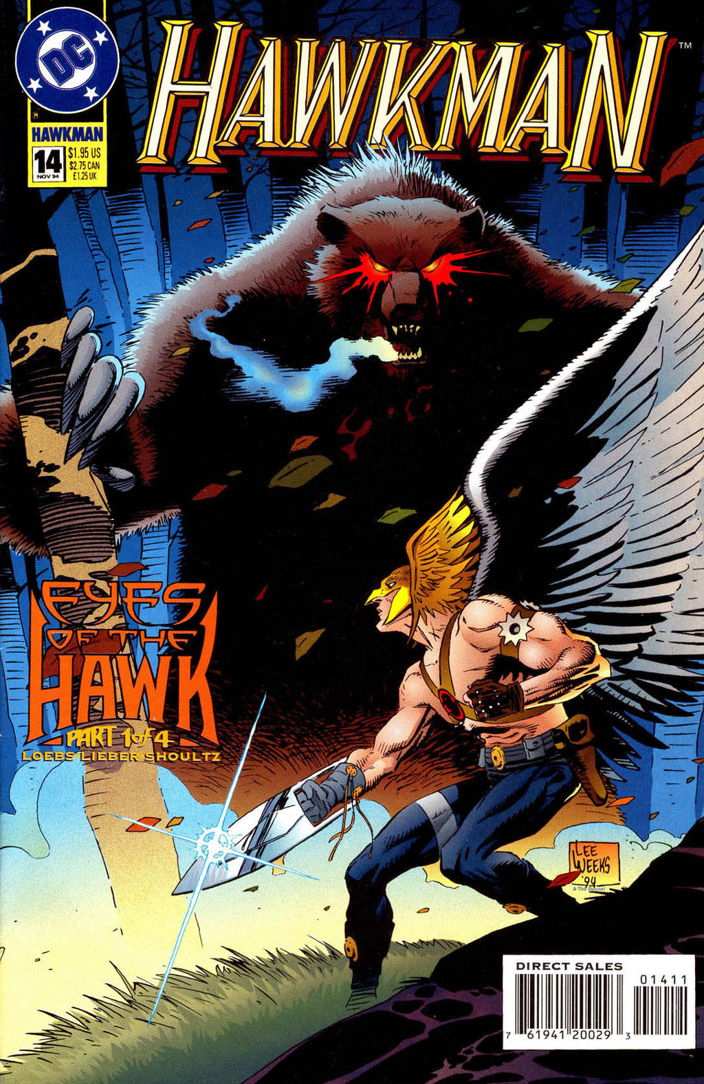Hawkman (1993) Issue #14 - Page 1