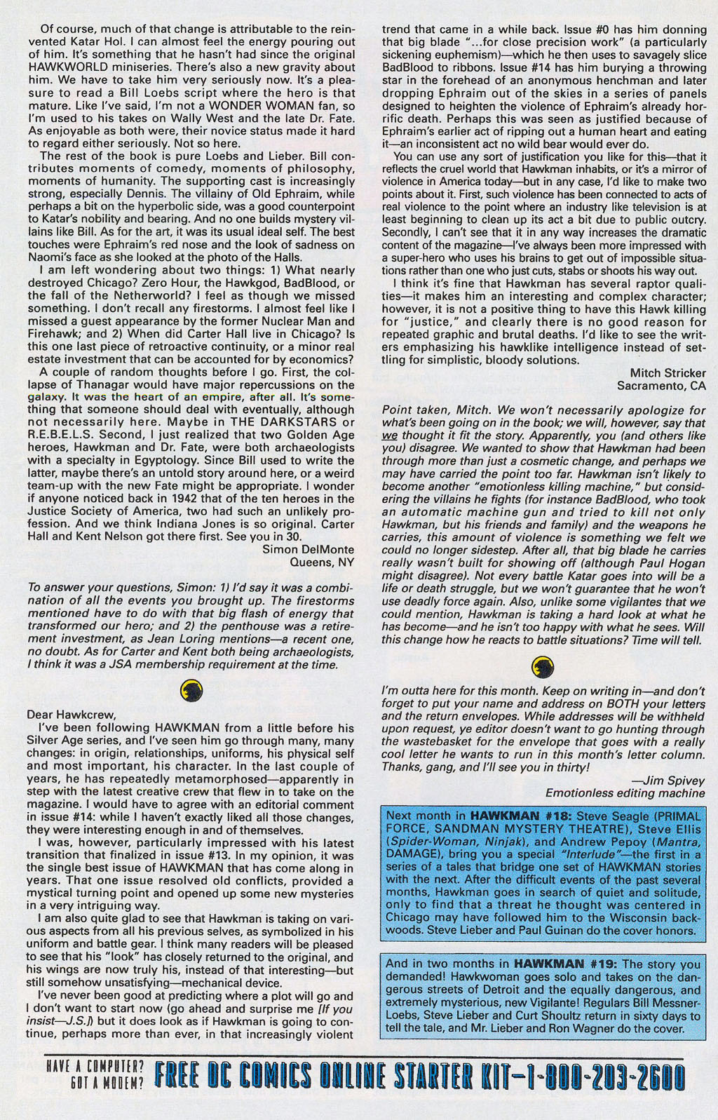 Hawkman (1993) Issue #17 - Page 26