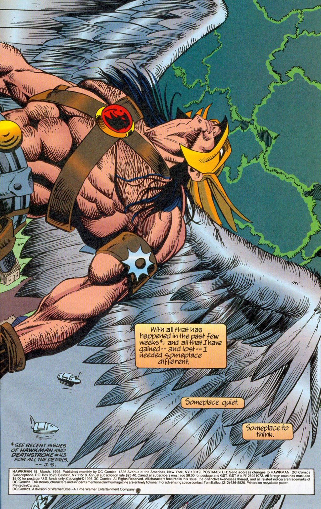 Hawkman (1993) Issue #18 - Page 6