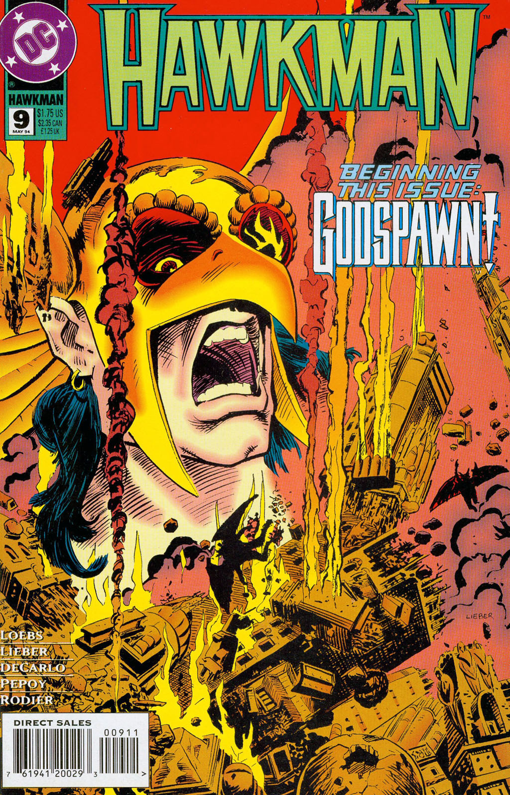 Hawkman (1993) Issue #9 - Page 2
