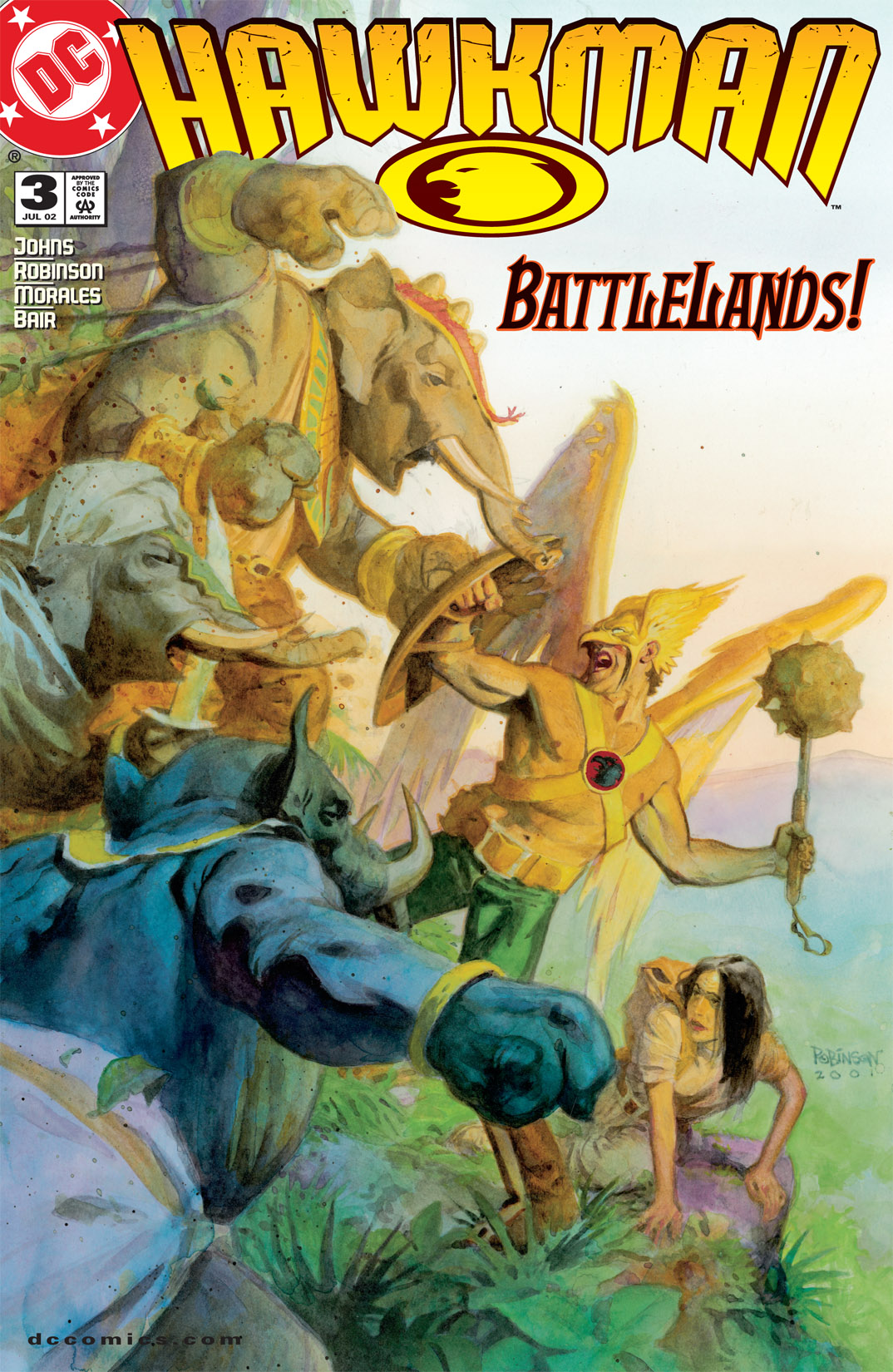Hawkman (2002) Issue #3 - Page 1