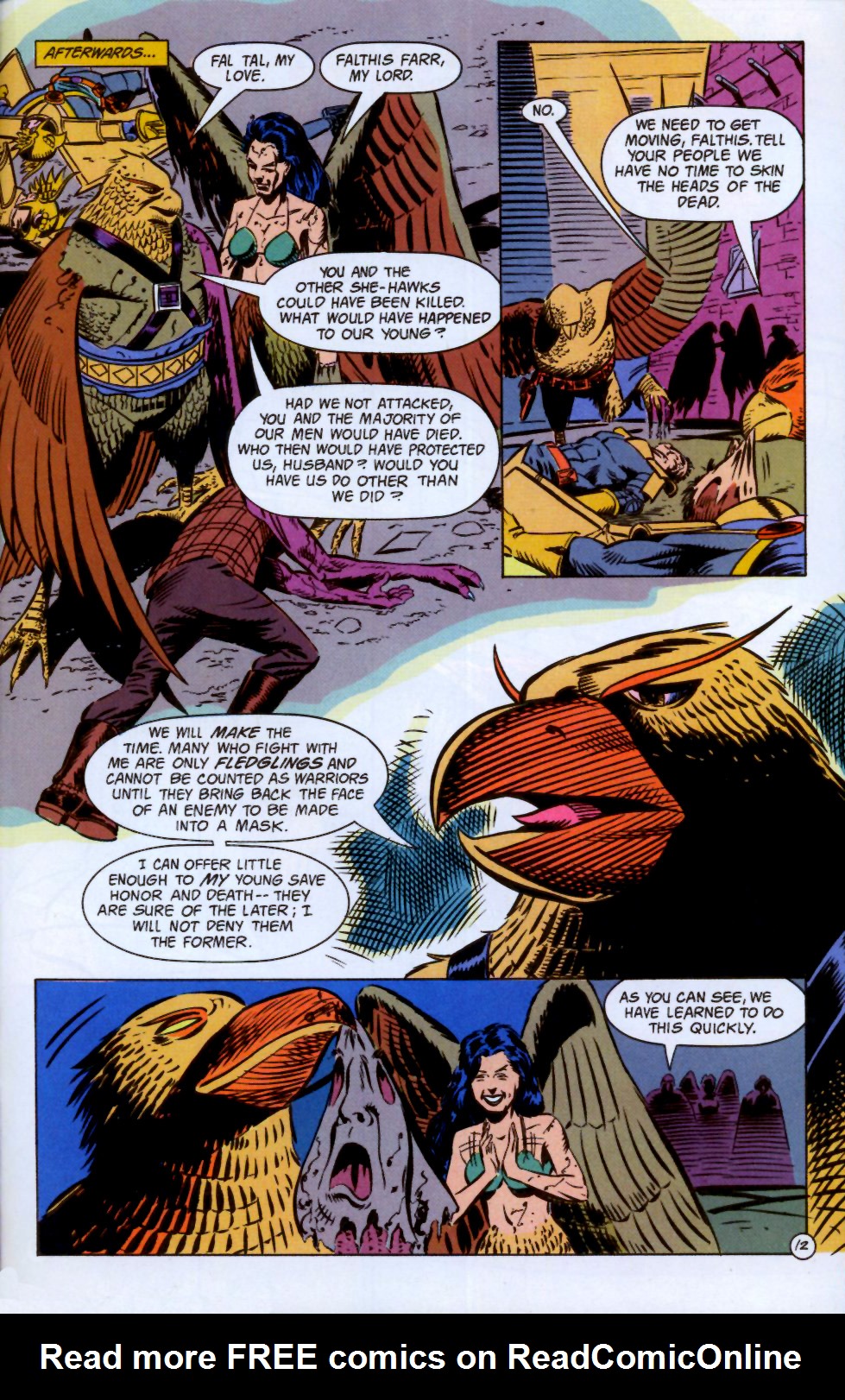 Hawkworld (1990) Issue #21 - Page 12