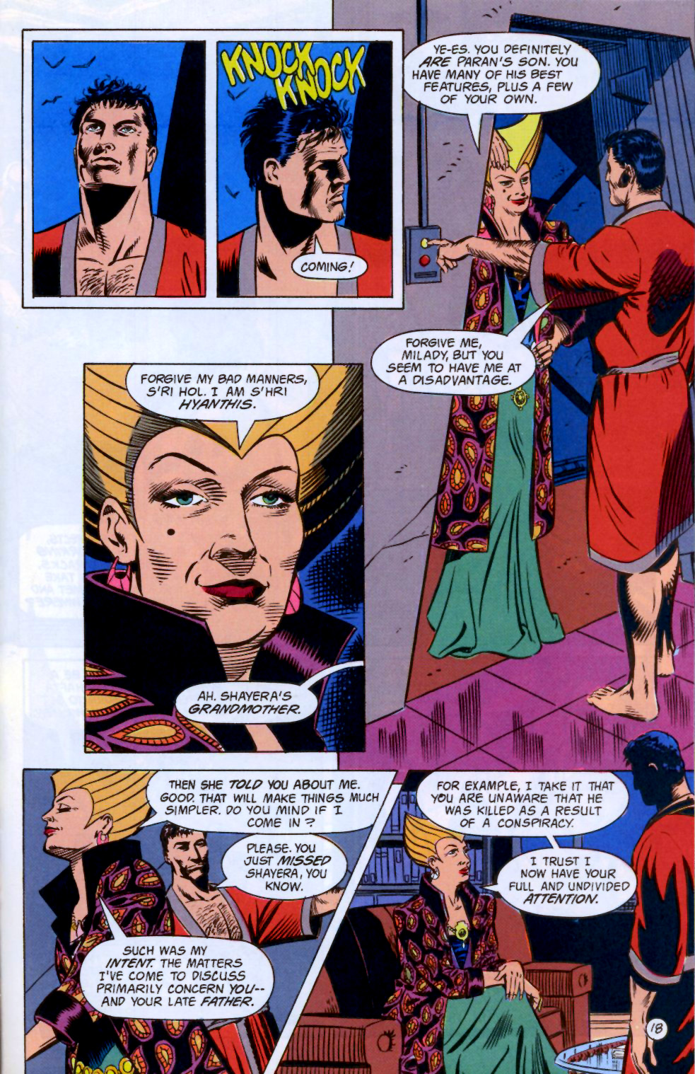 Hawkworld (1990) Issue #21 - Page 18