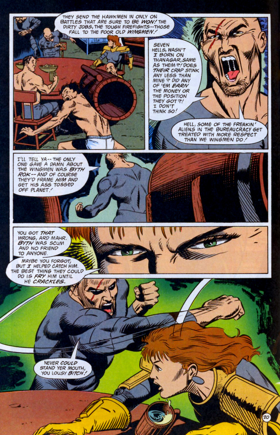 Hawkworld (1990) Issue #21 - Page 20