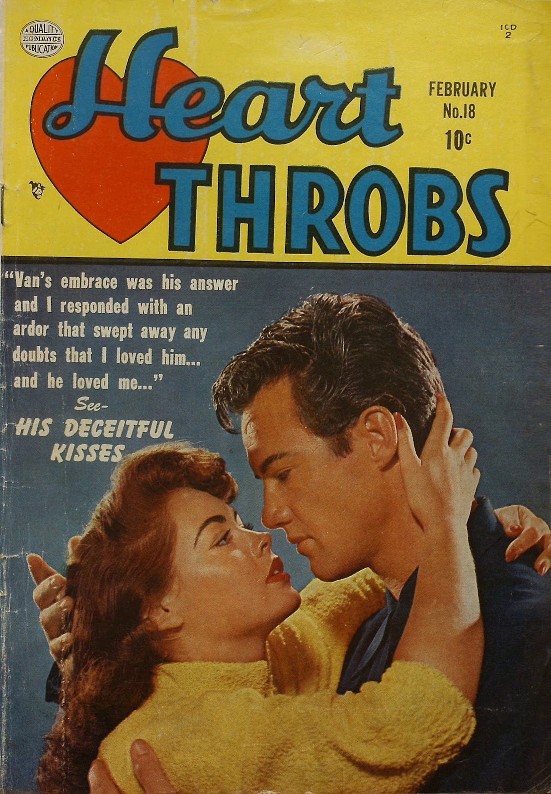 Heart Throbs Issue #18 - Page 1