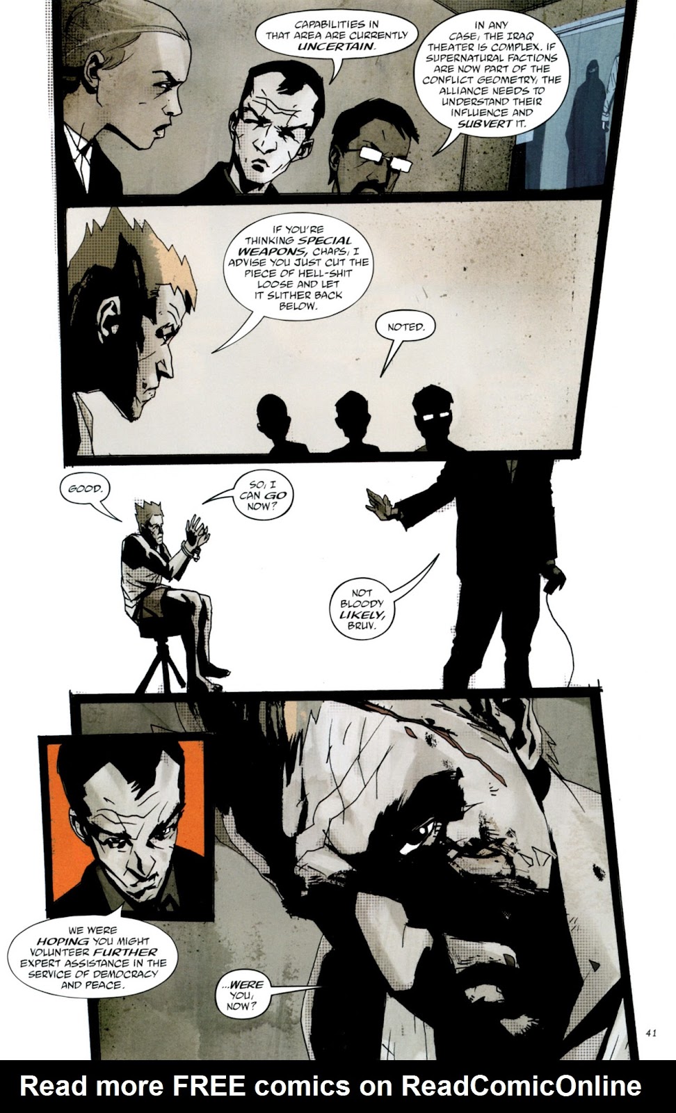 John Constantine, Hellblazer: Pandemonium Issue #1 - Page 44