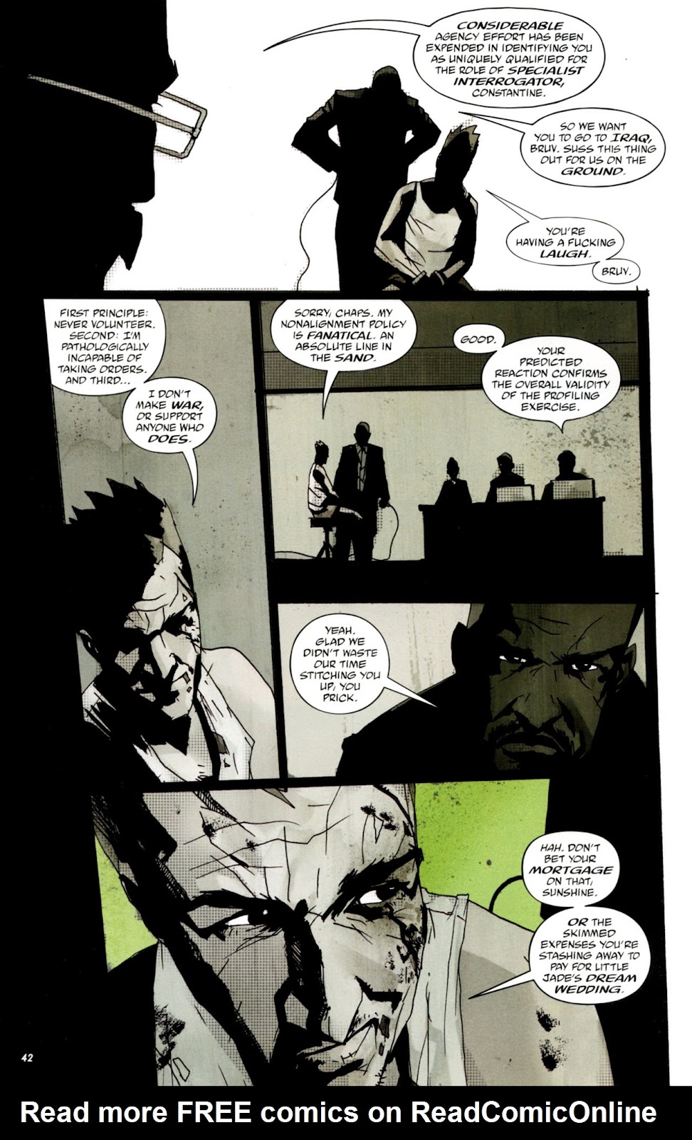 John Constantine, Hellblazer: Pandemonium Issue #1 - Page 45
