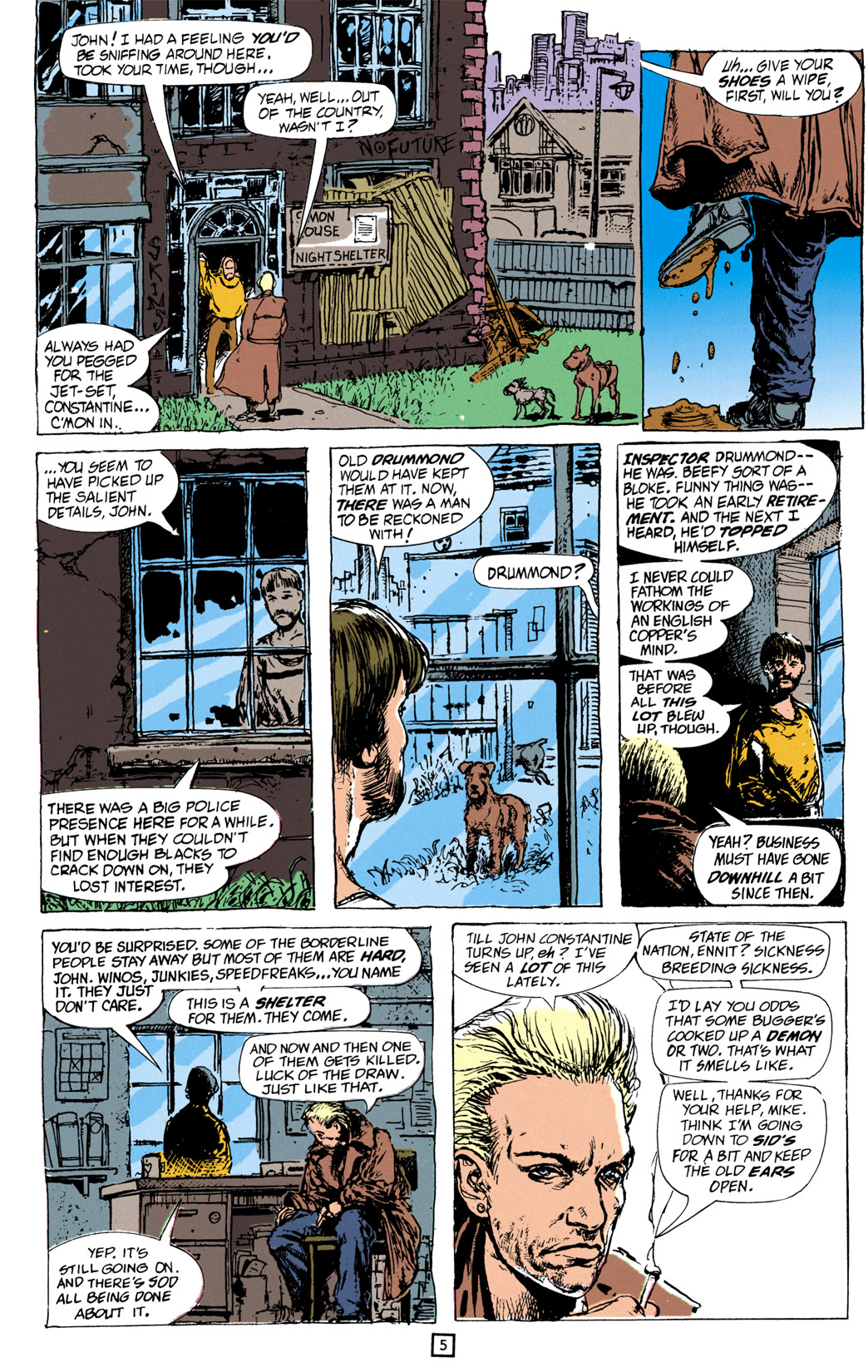 Hellblazer Issue #32 - Page 6