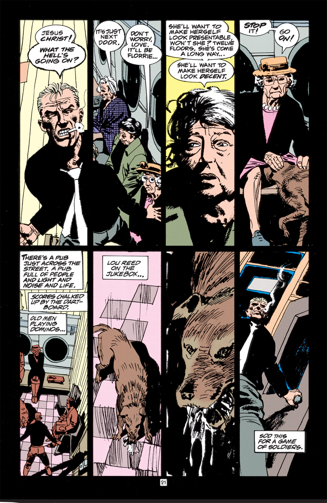 Hellblazer Issue #51 - Page 21