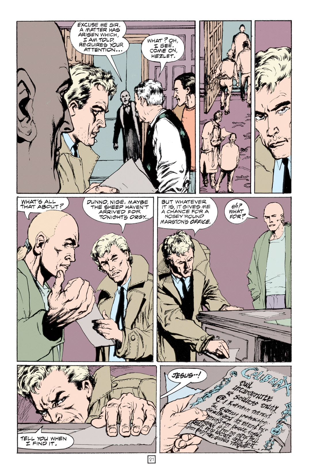 Hellblazer Issue #54 - Page 22