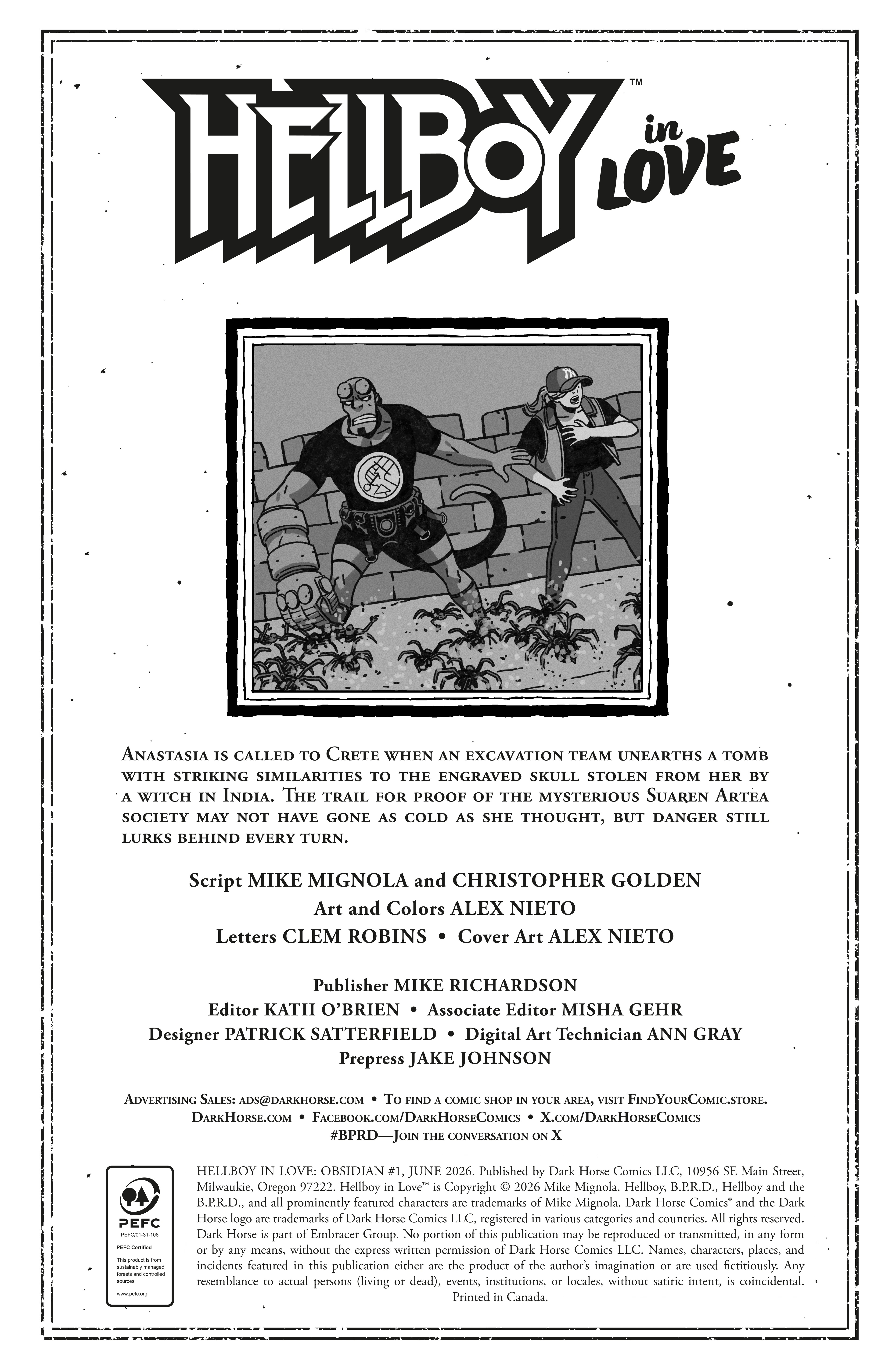 Hellboy in Love: Obsidian Issue #1 - Page 2