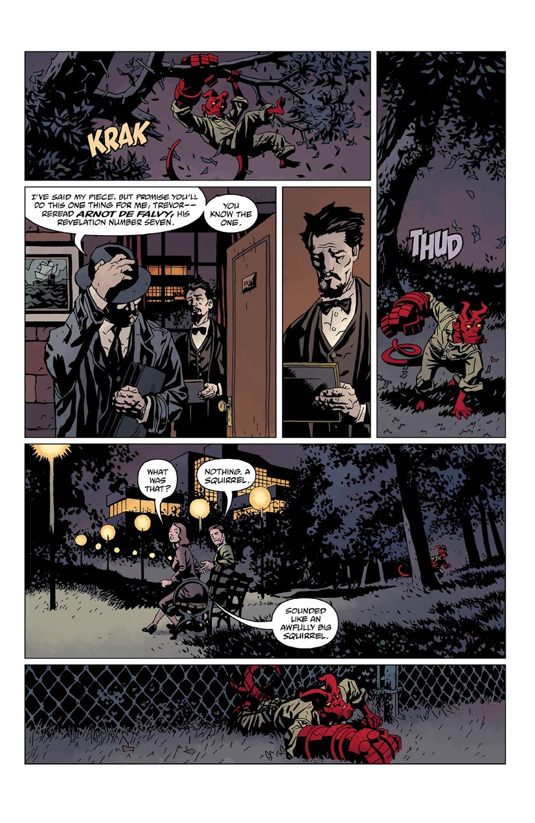 Hellboy: The Midnight Circus TPB - Page 12