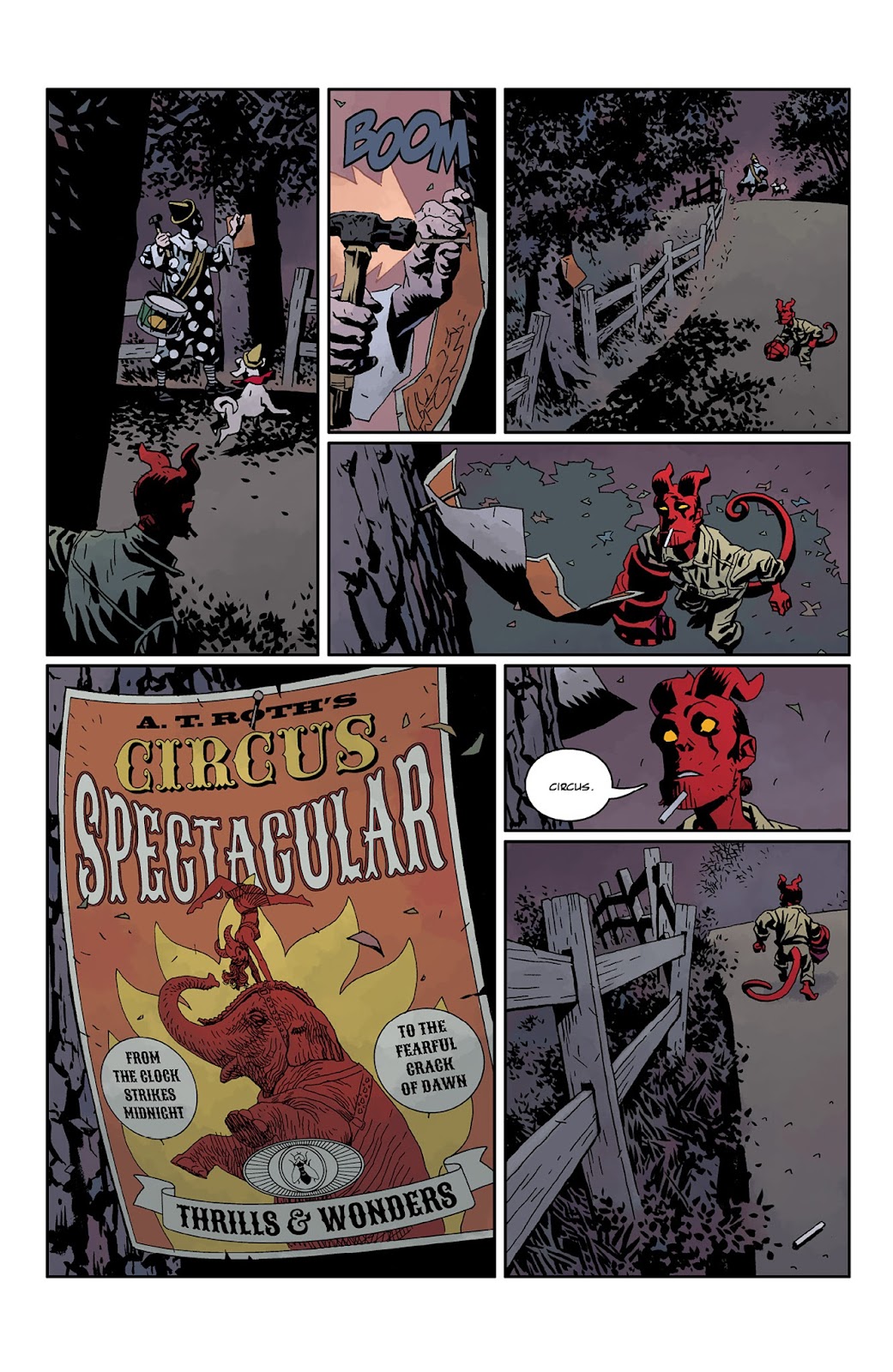 Hellboy: The Midnight Circus TPB - Page 17