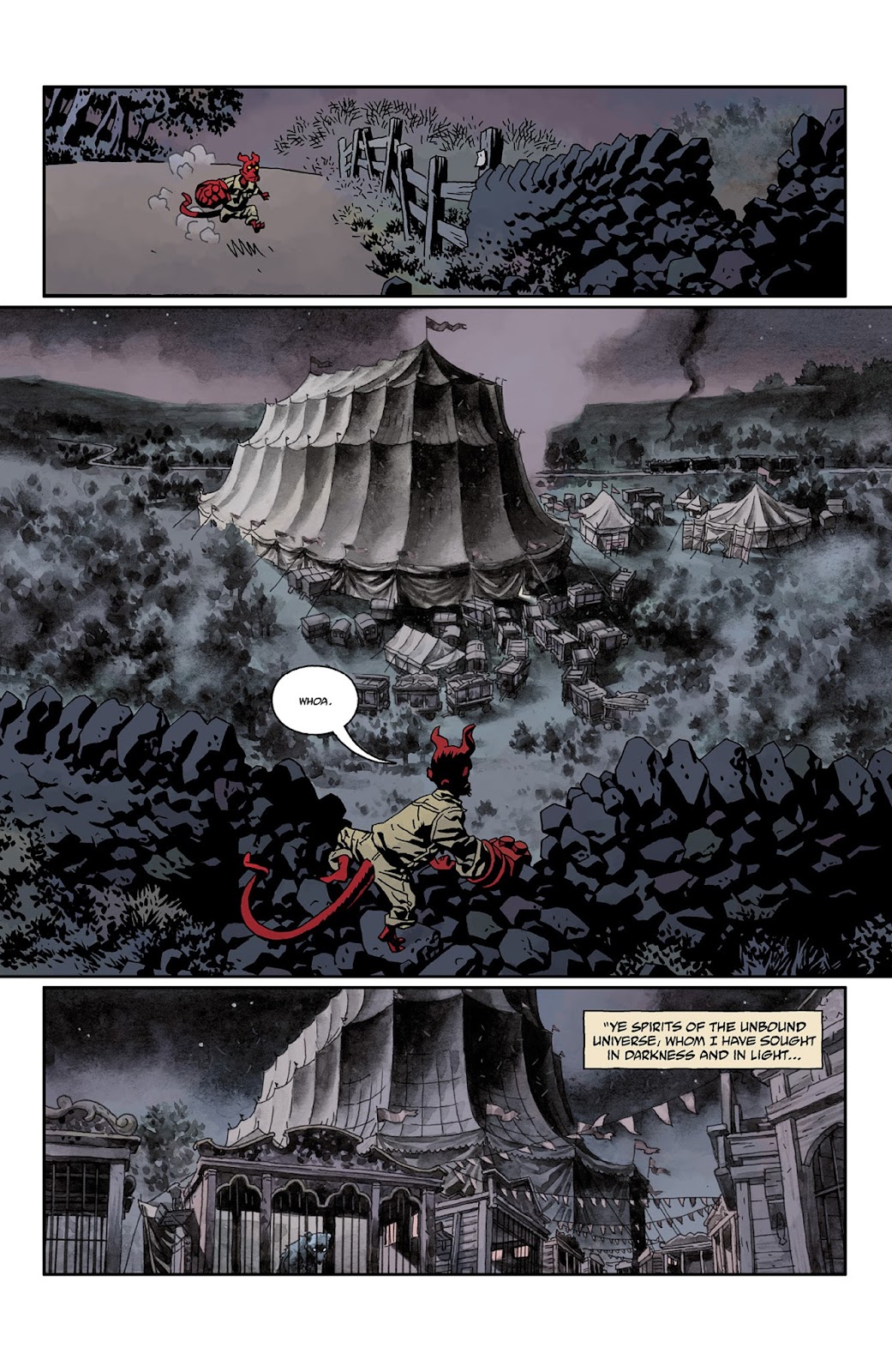 Hellboy: The Midnight Circus TPB - Page 18