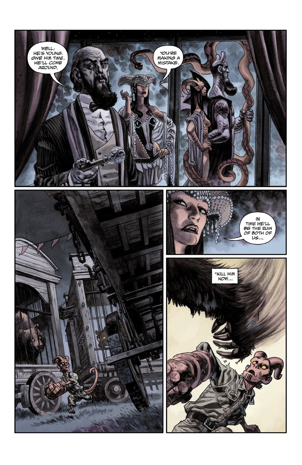 Hellboy: The Midnight Circus TPB - Page 44