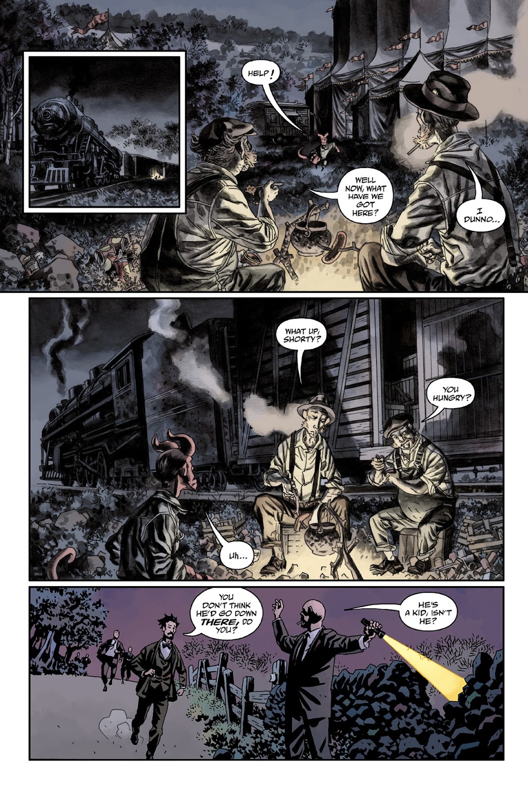 Hellboy: The Midnight Circus TPB - Page 49