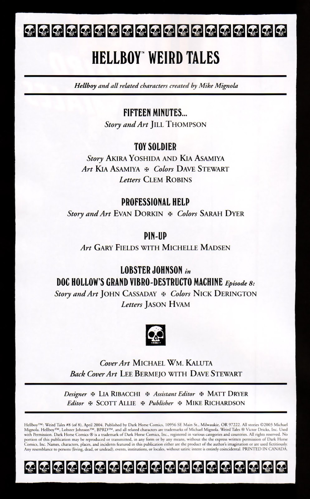 Hellboy: Weird Tales Issue #8 - Page 2
