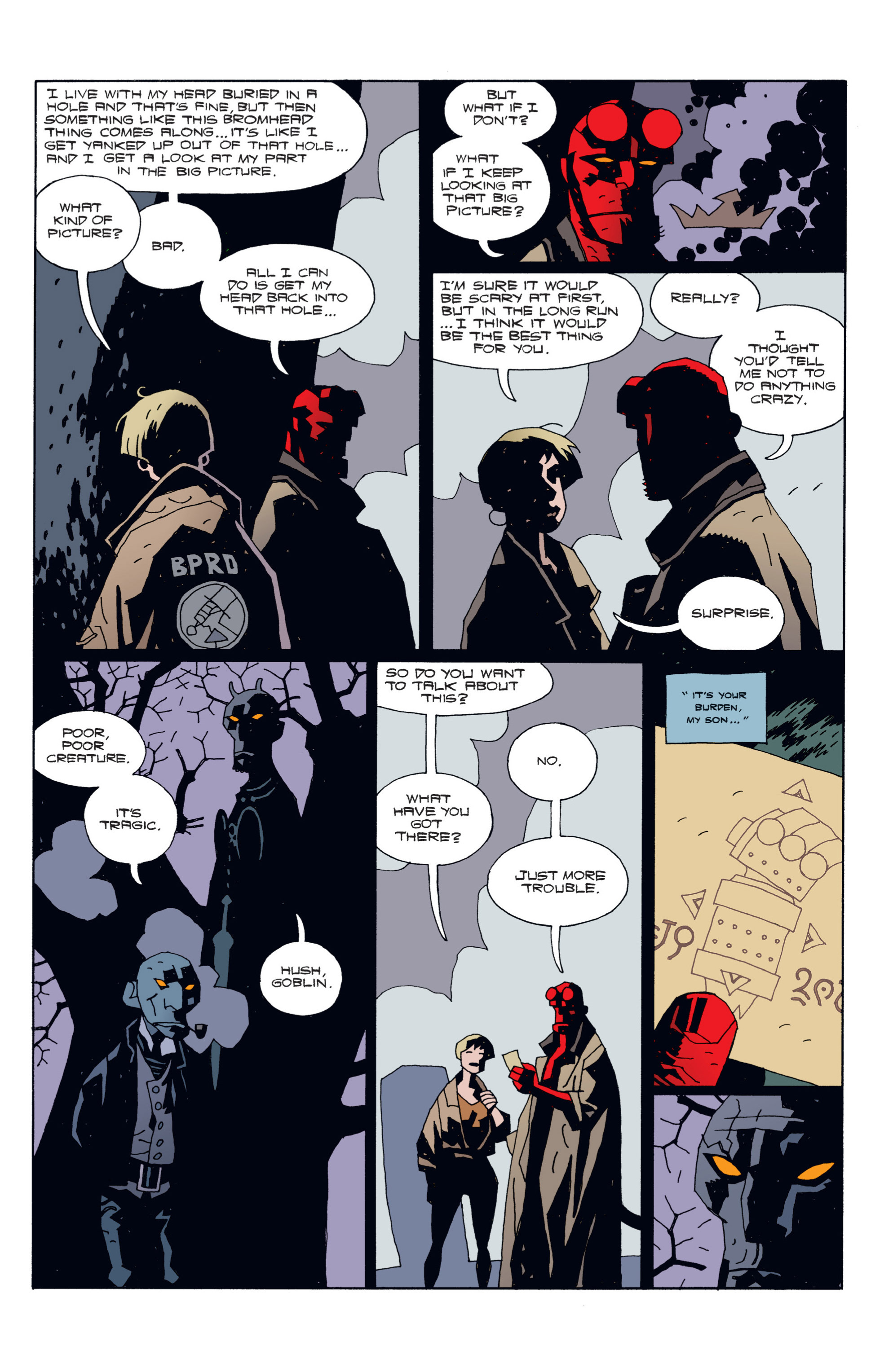 Hellboy Issue #4 - Page 124