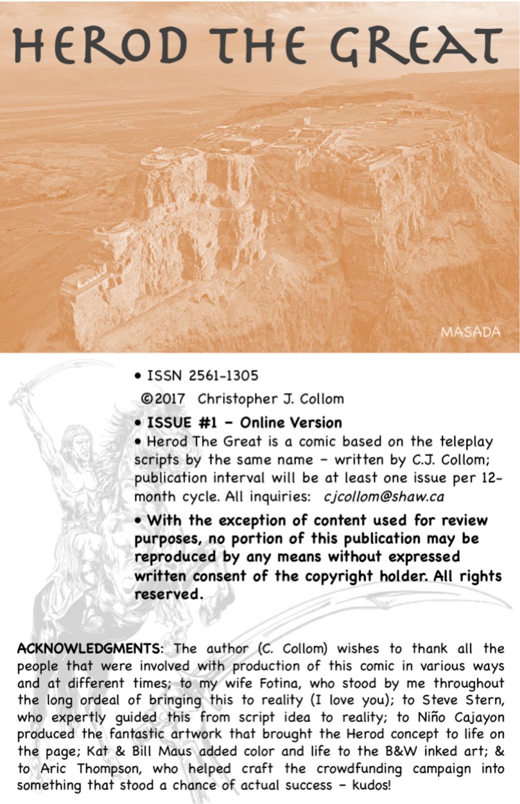Herod the Great Issue #1 - Page 2