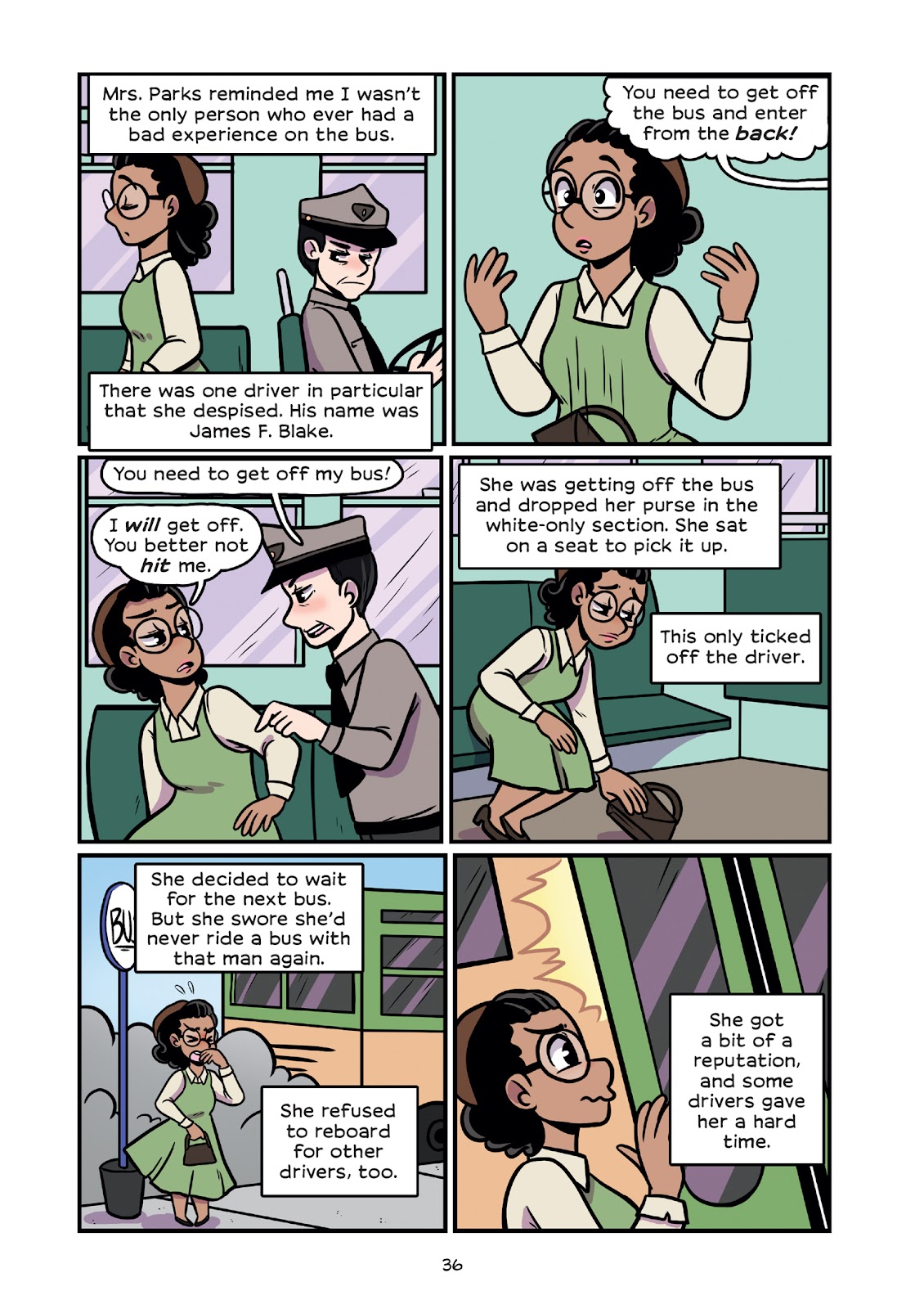 History Comics Rosa Parks & Claudette Colvin - Civil Rights Heroes - Page 41