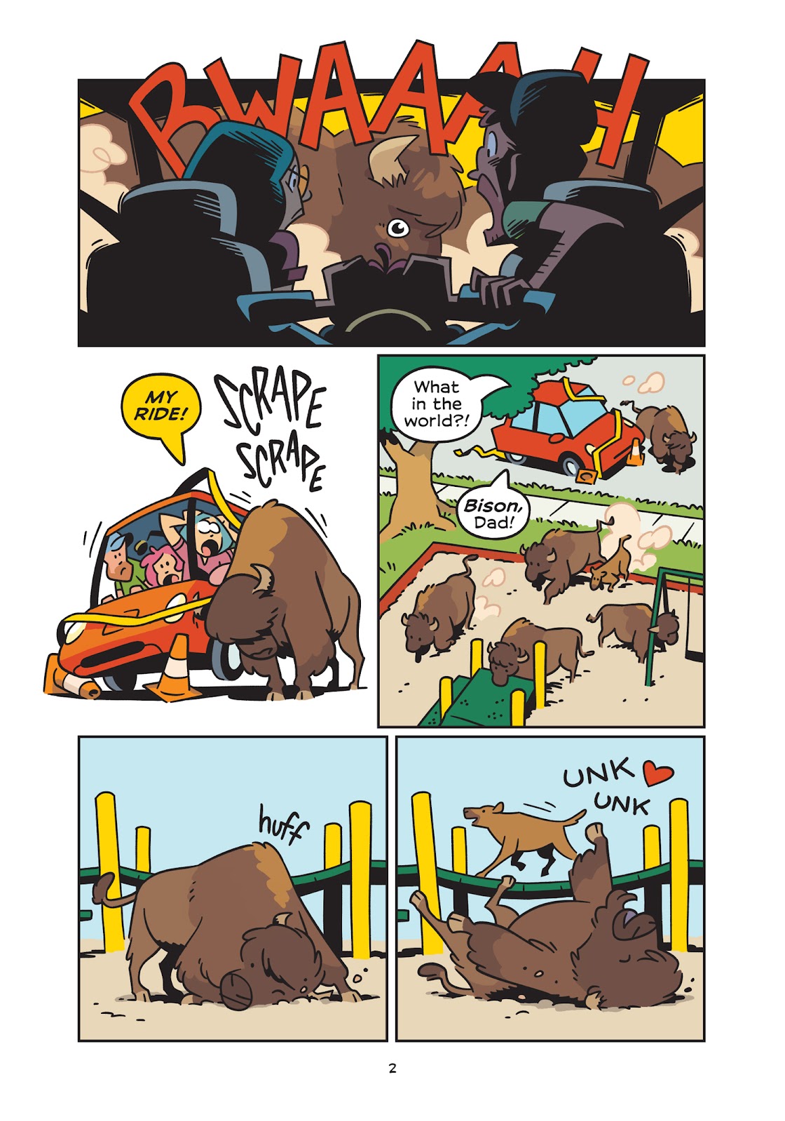 History Comics The American Bison - The Buffalos Survival Tale - Page 8
