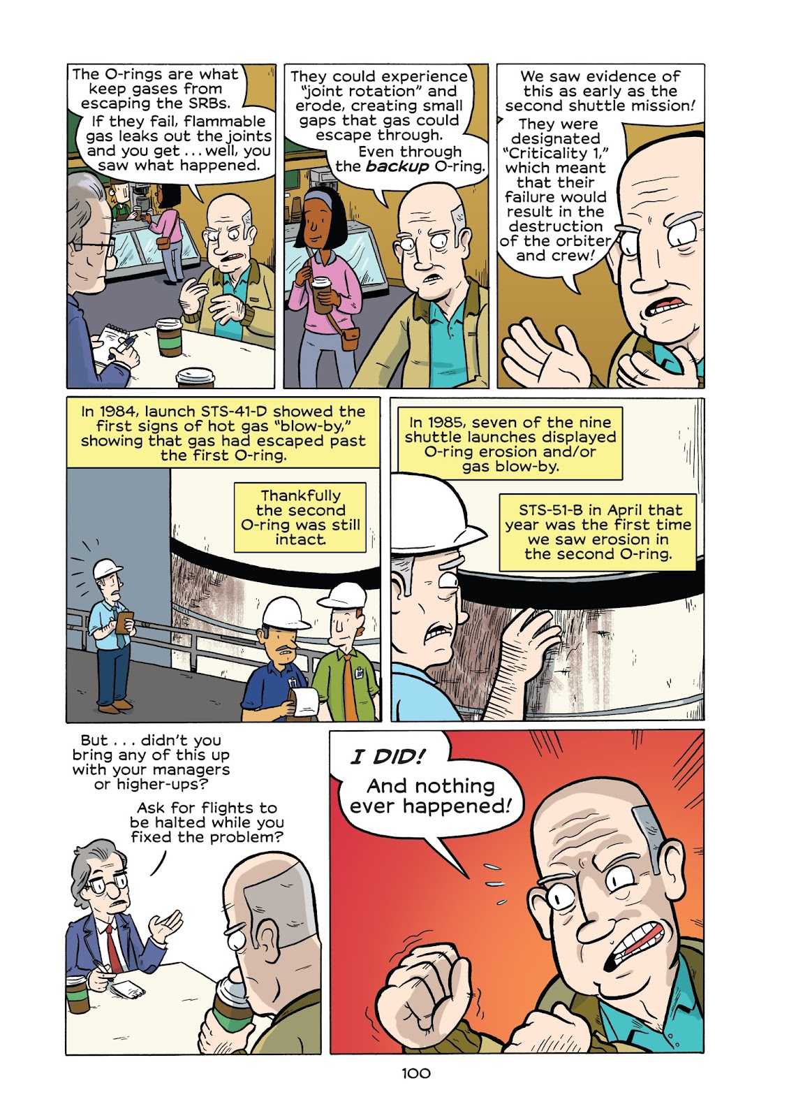 History Comics The Challenger Disaster: Tragedy in the Skies - Page 105